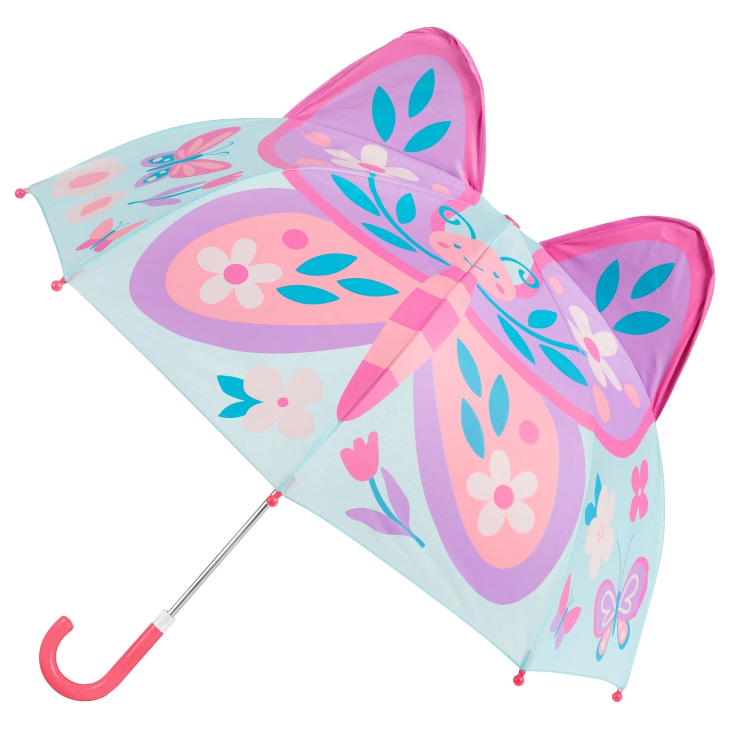Pop-Up Umbrella Lilac Butterfly - Doodlebug's Children's Boutique