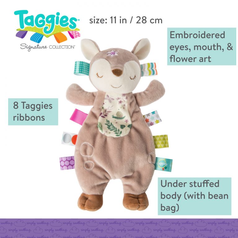 Taggies Flora Fawn Lovey - Doodlebug's Children's Boutique