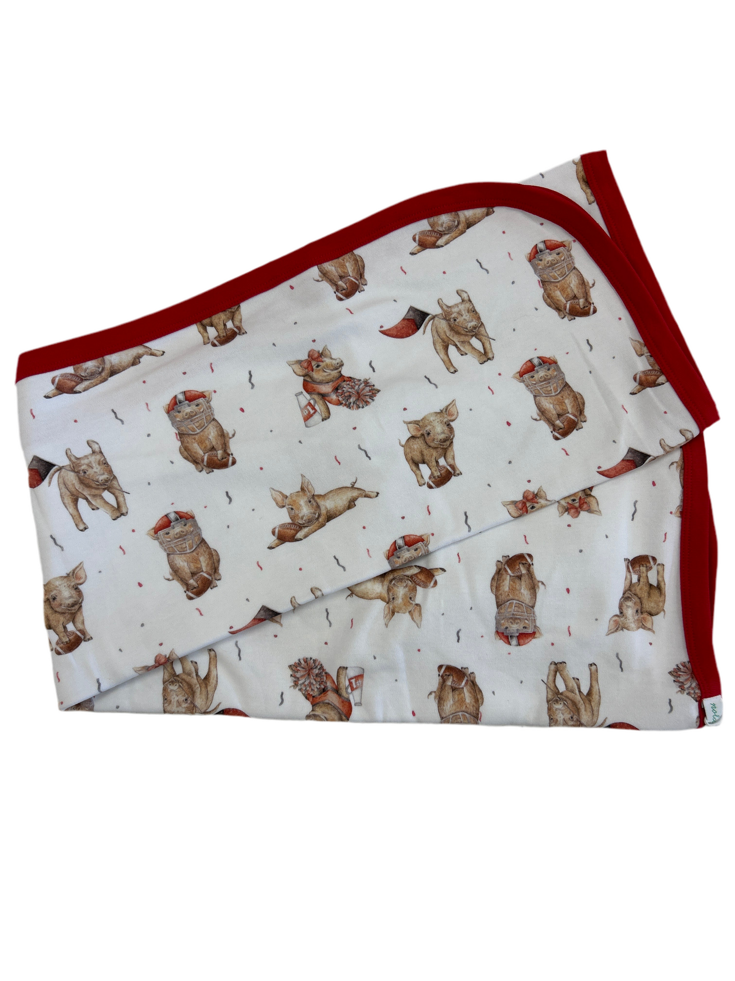 Arkansas’ MVP Organic Cotton Blanket - Doodlebug's Children's Boutique