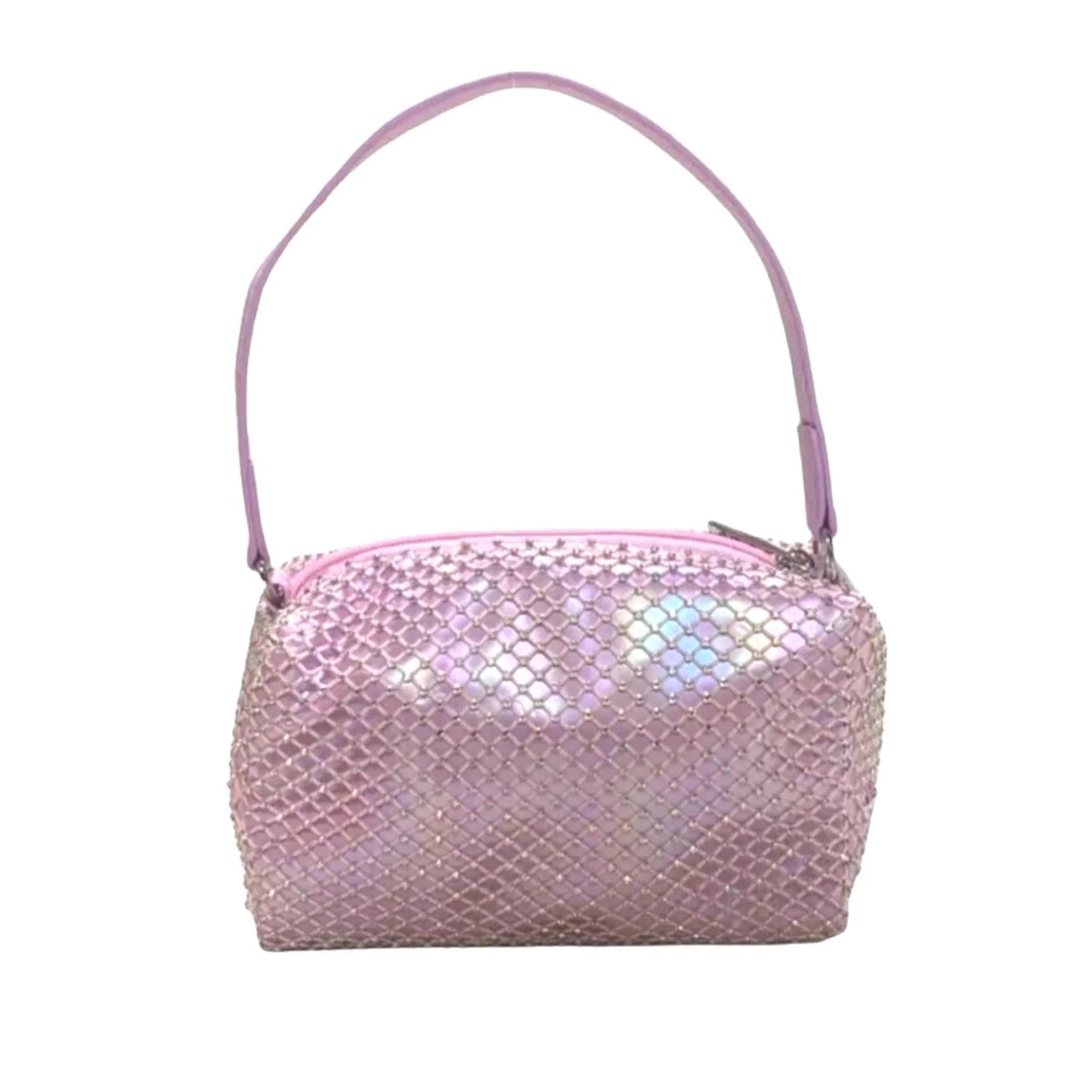 Pink Mesh Purse - Doodlebug's Children's Boutique