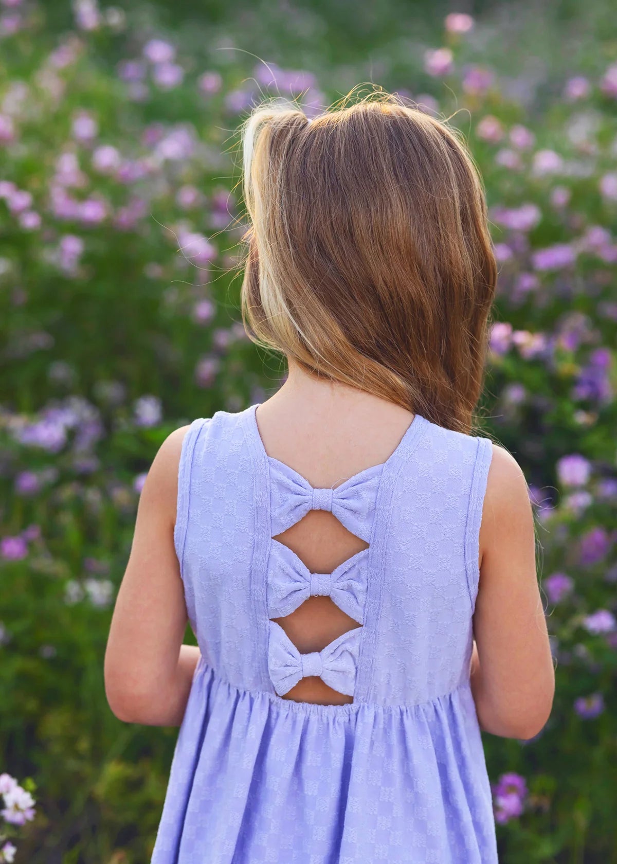 Malibu Purple Drop Waist Dress - Doodlebug's Children's Boutique