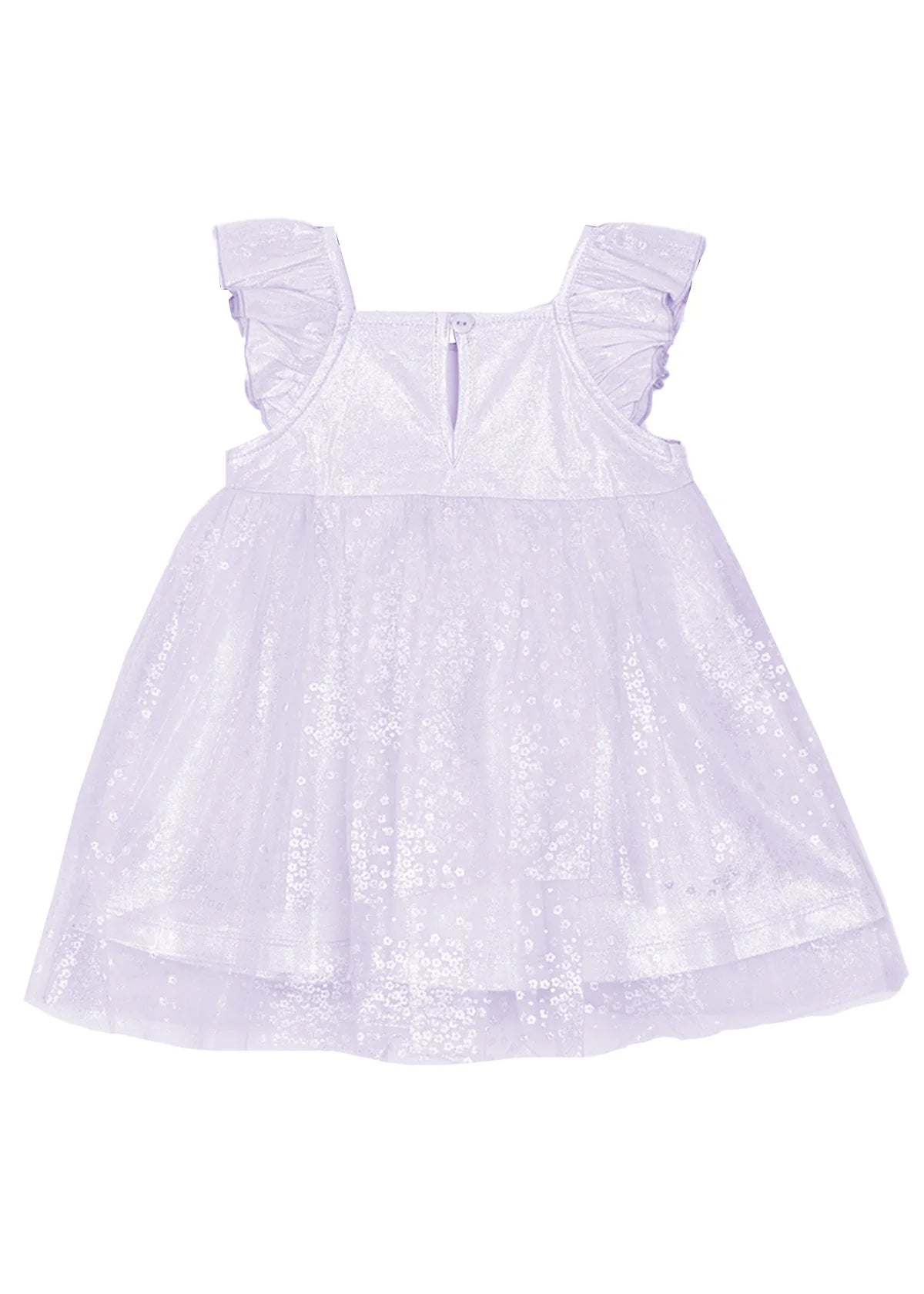 Purple Star Empire Waist Dress - Doodlebug's Children's Boutique