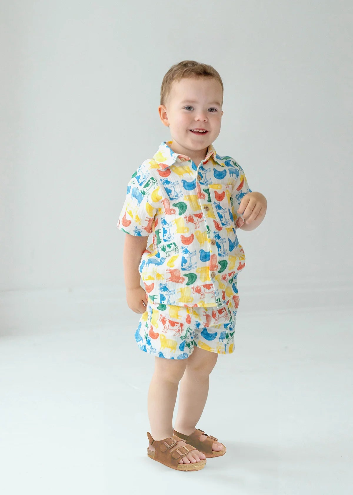 Barnyard Two Piece Set - Doodlebug's Children's Boutique