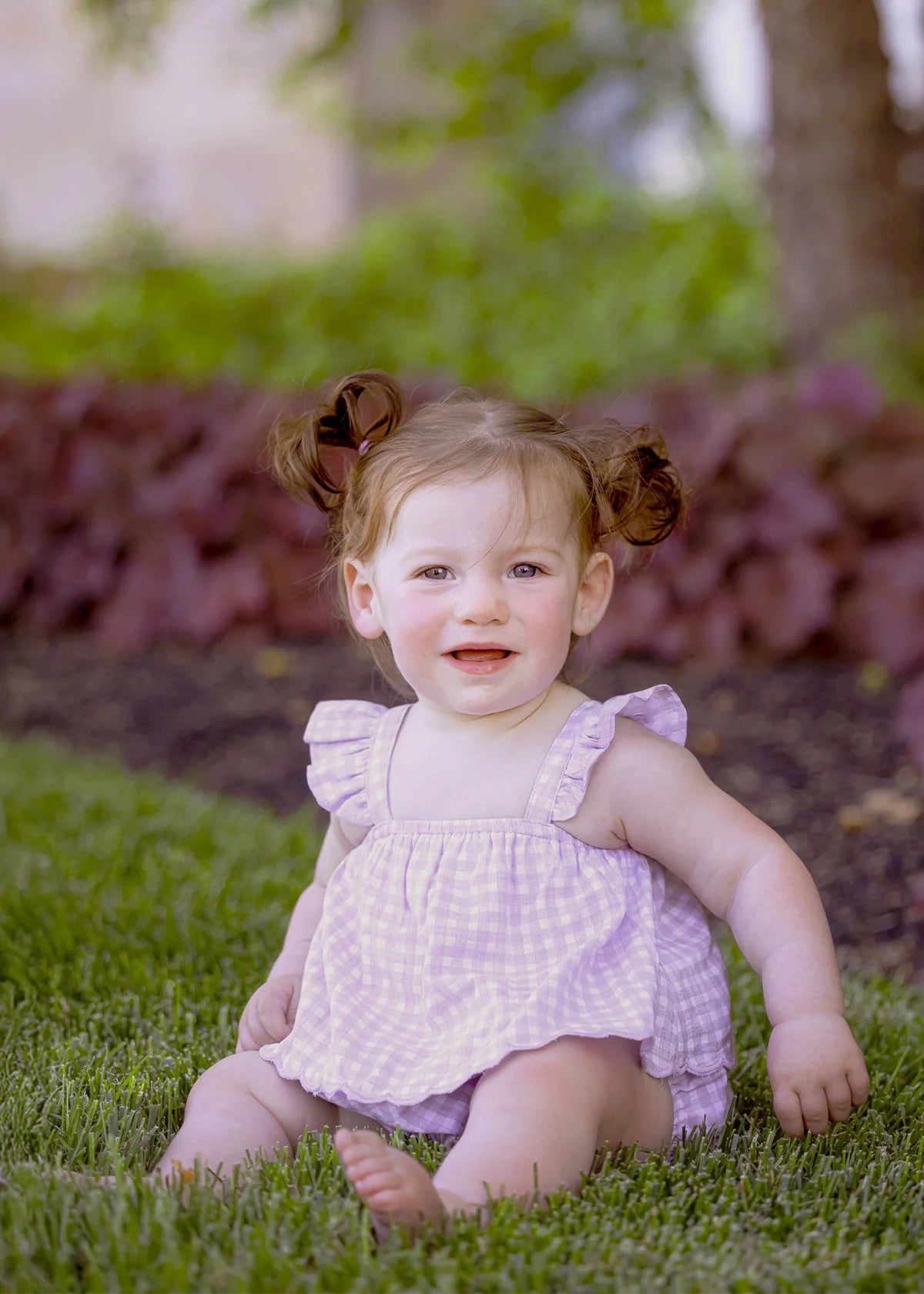 Sugar Plum Sleeveless Romper