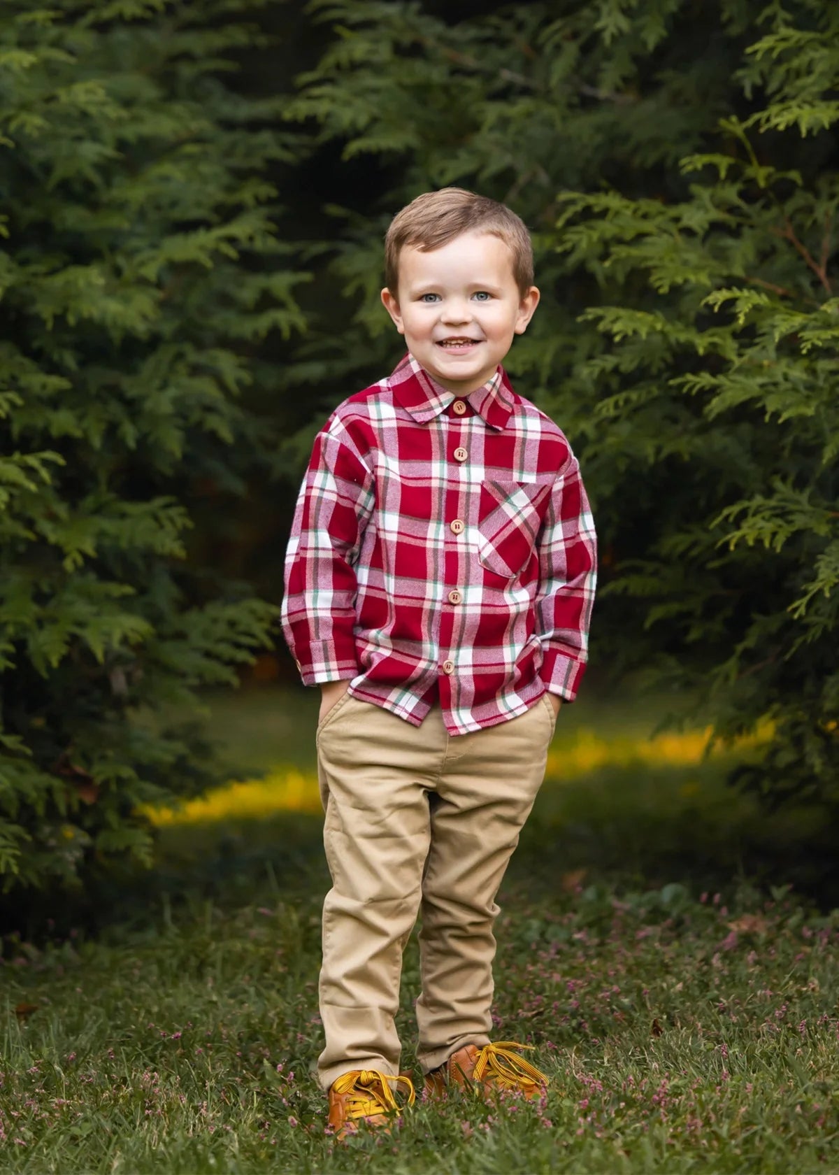 Joseph Plaid Pocket Shirt