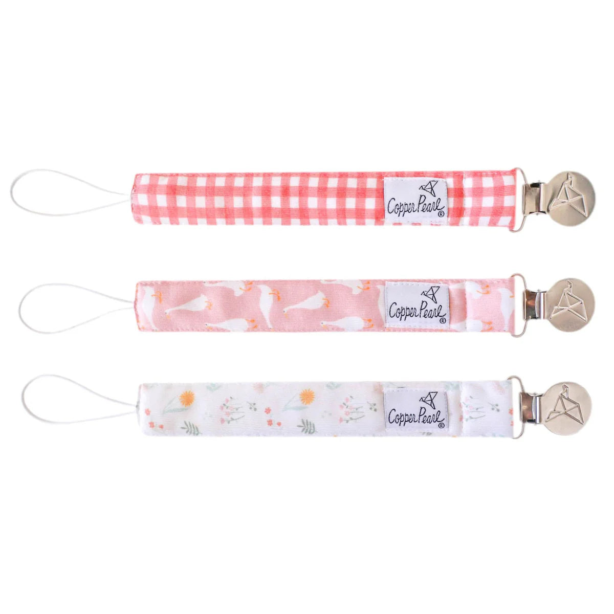 Goosie Binky Clip Set - Doodlebug's Children's Boutique
