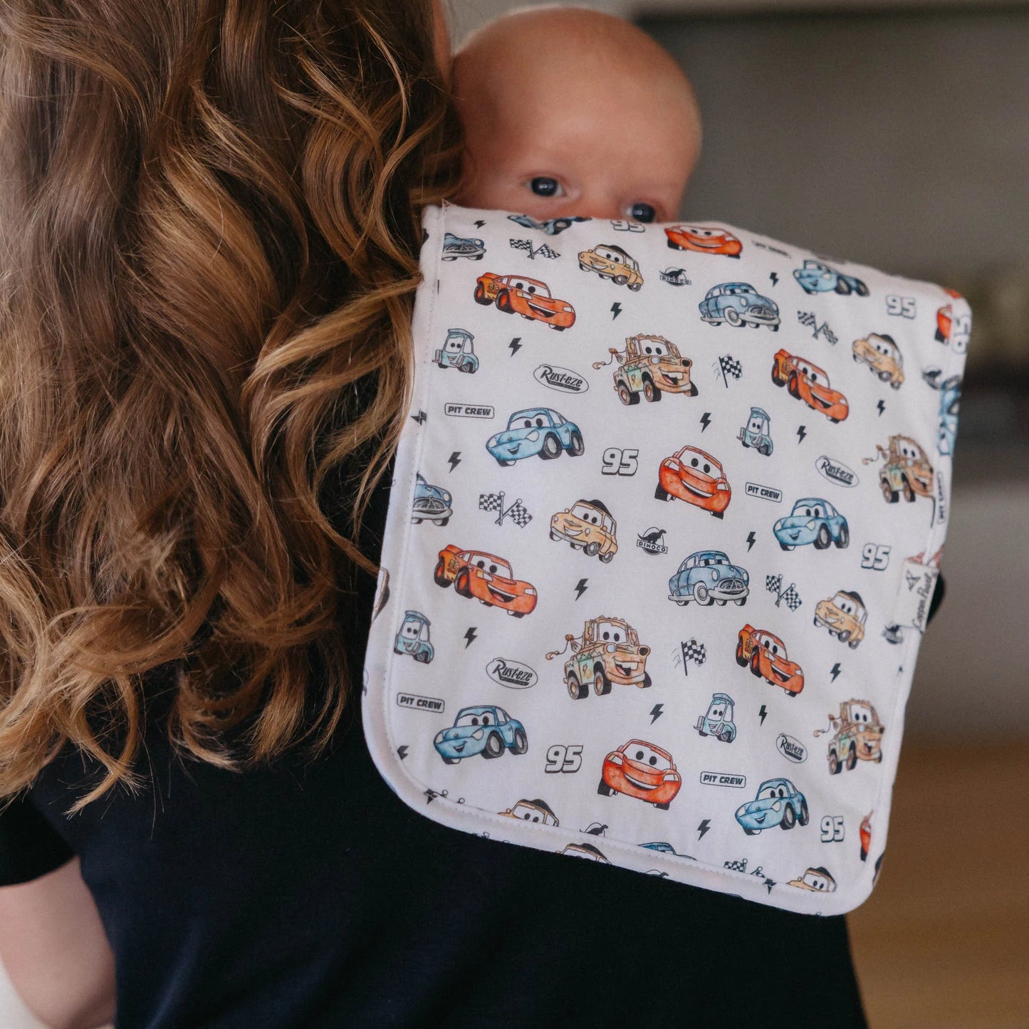 Disney Pixar Cars 3 Pack Burp Cloths - Doodlebug's Children's Boutique