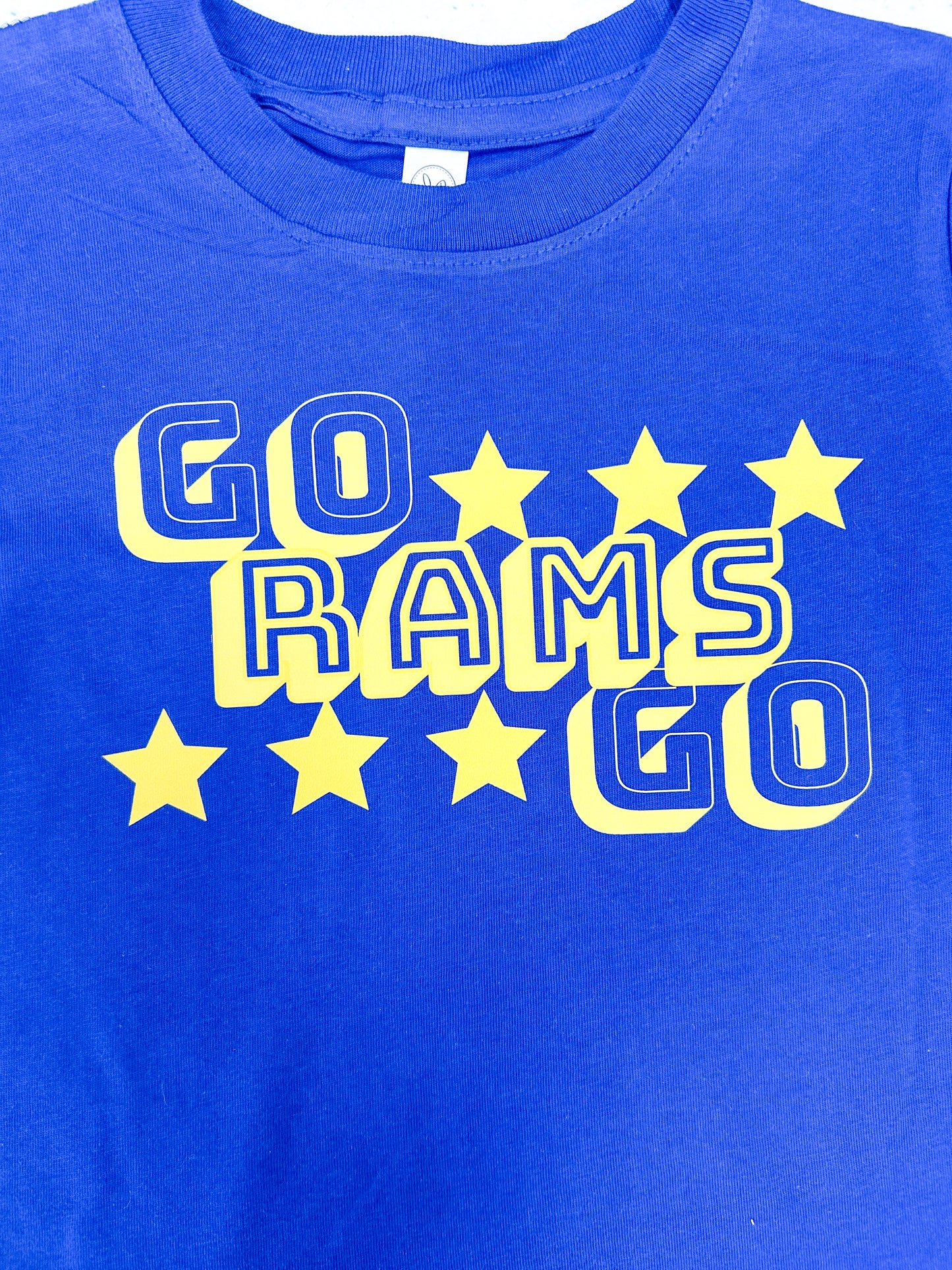 Go Rams Go Tee - Doodlebug's Children's Boutique