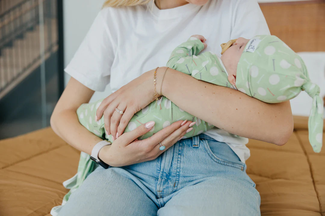 Bogey Knotted Gown - Doodlebug's Children's Boutique