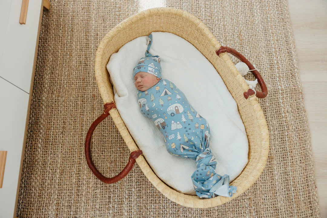 Bridger Swaddle Blanket - Doodlebug's Children's Boutique