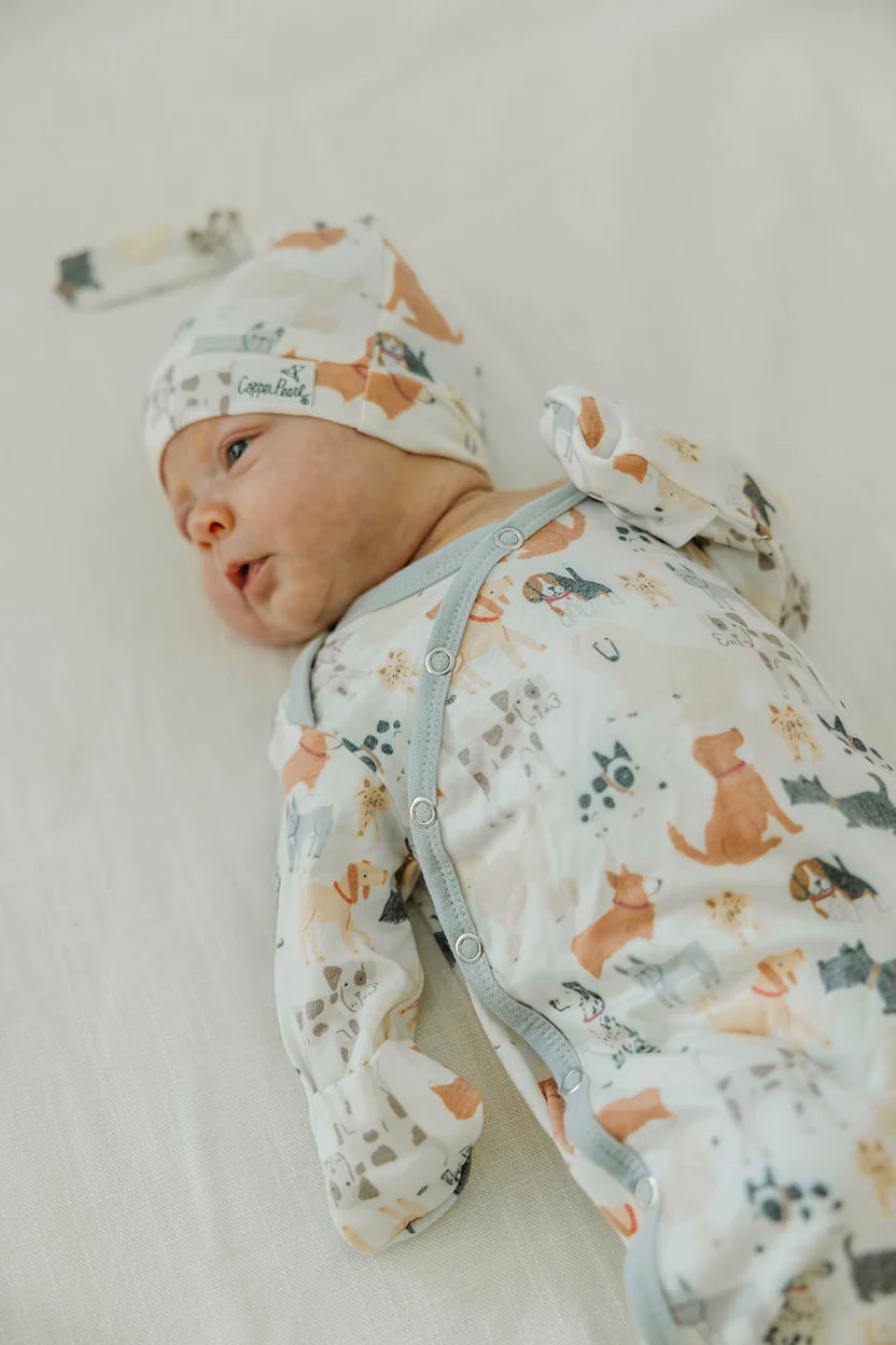 Rufus Top Knot Hat - Doodlebug's Children's Boutique