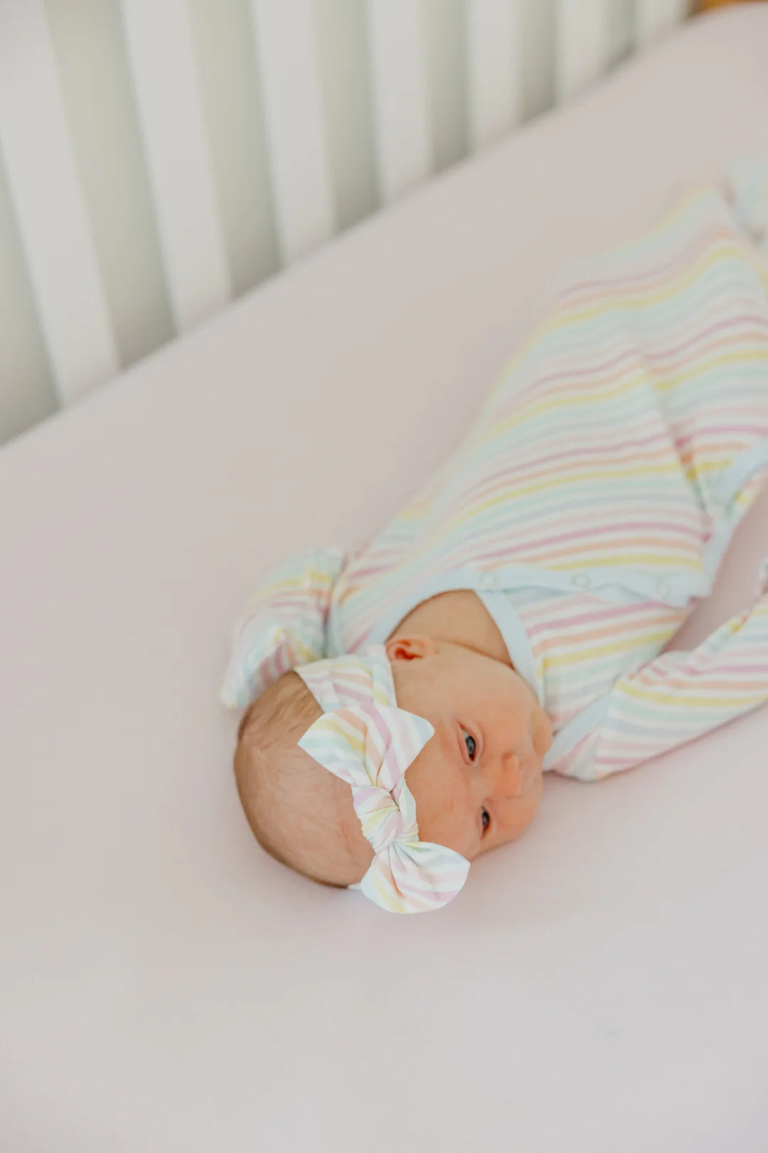 Lucky Knit Headband Bow - Doodlebug's Children's Boutique