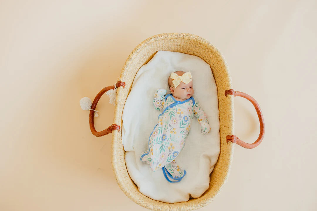 Clara Knotted Gown - Doodlebug's Children's Boutique