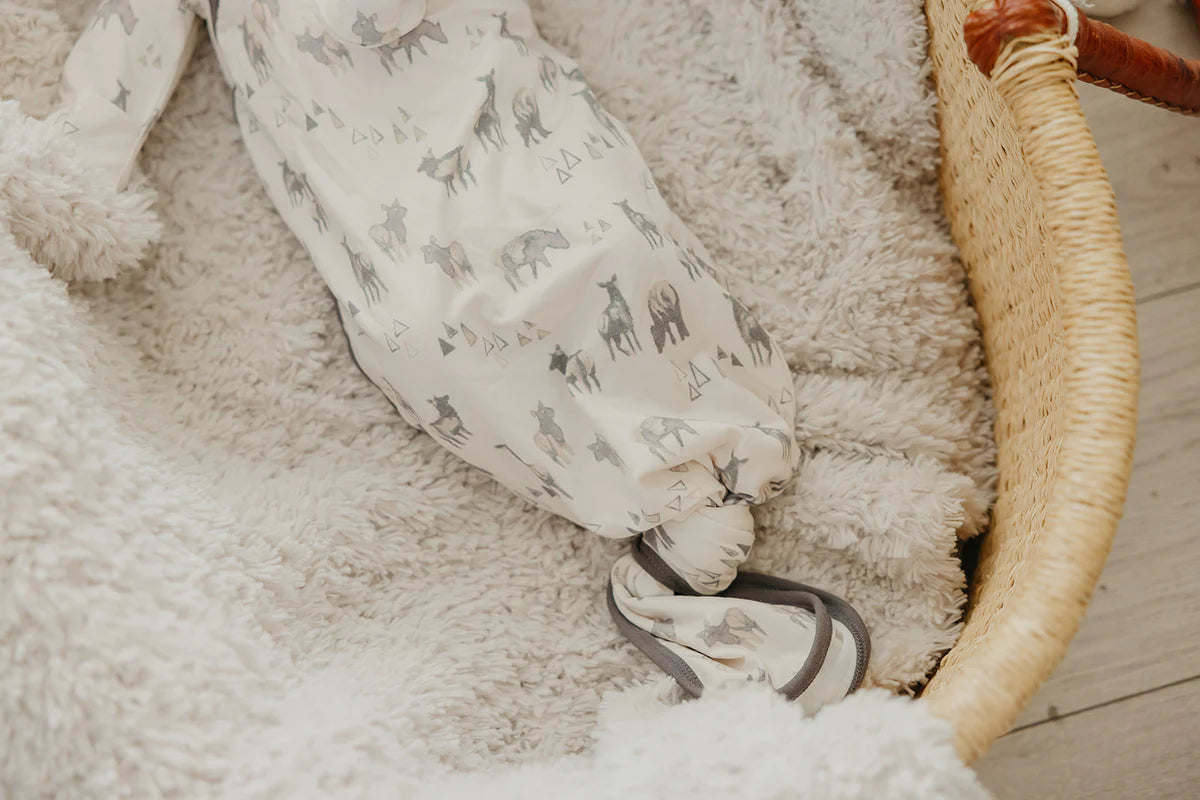 Cody Knotted Gown - Doodlebug's Children's Boutique