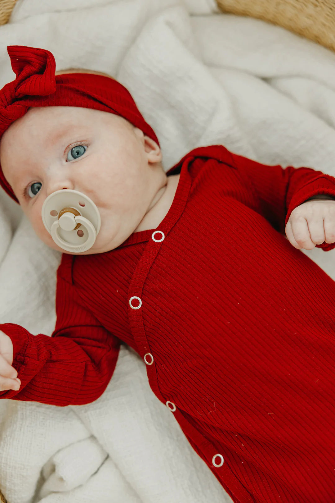 Cranberry Knotted Gown - Doodlebug's Children's Boutique