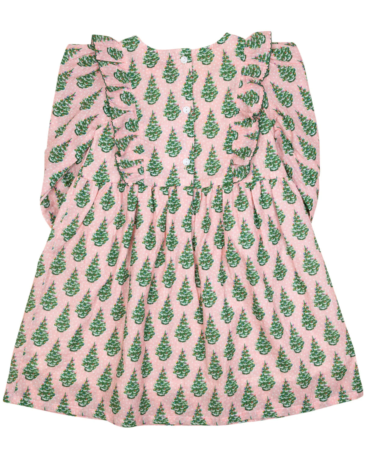 Vintage Ceramic Christmas Tree Dress - Doodlebug's Children's Boutique