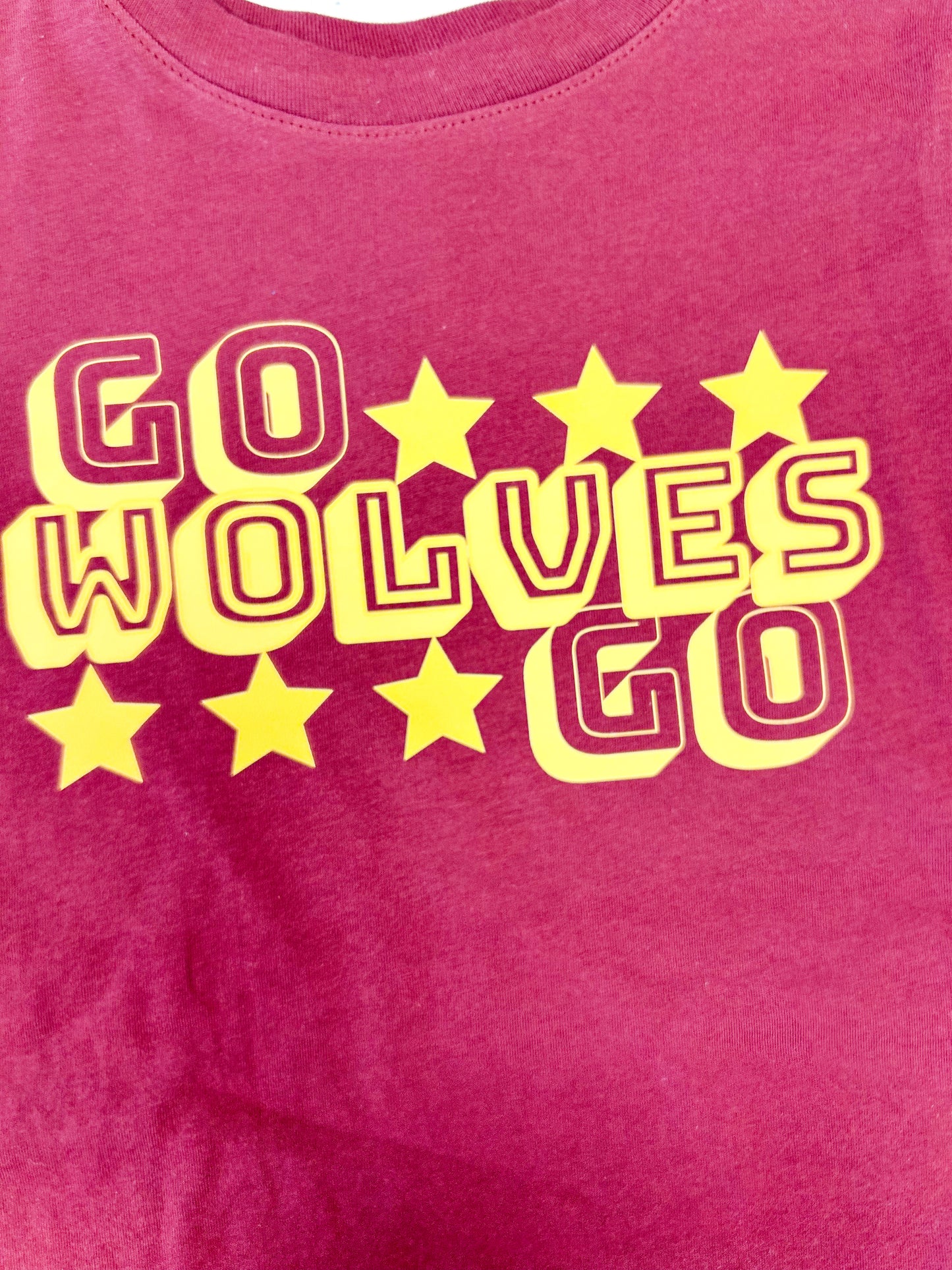 Go Wolves Go Tee - Doodlebug's Children's Boutique