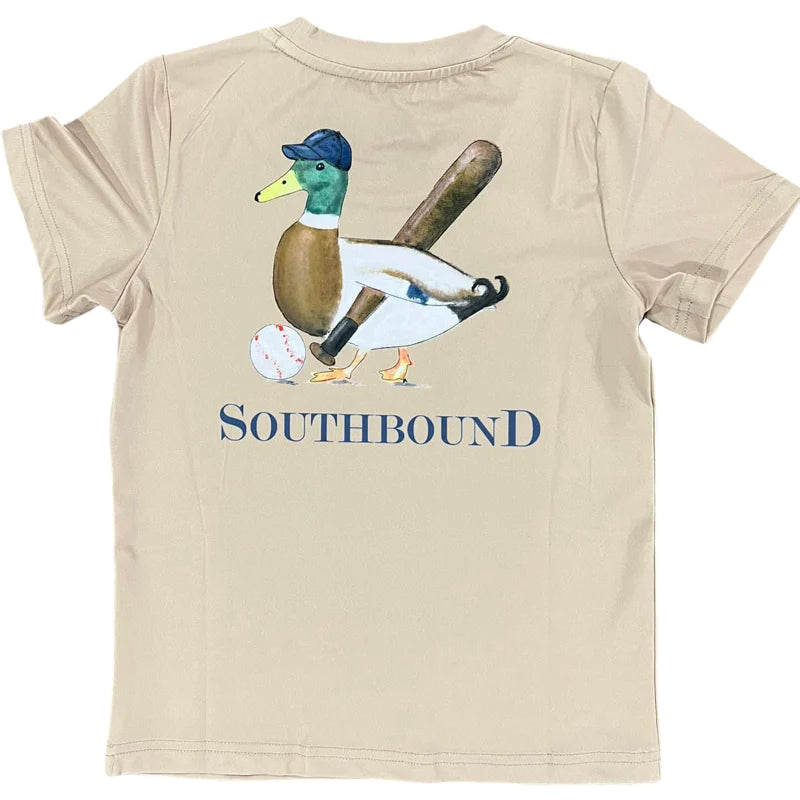 Performance Baseball Duck Tee - Doodlebug's Children's Boutique
