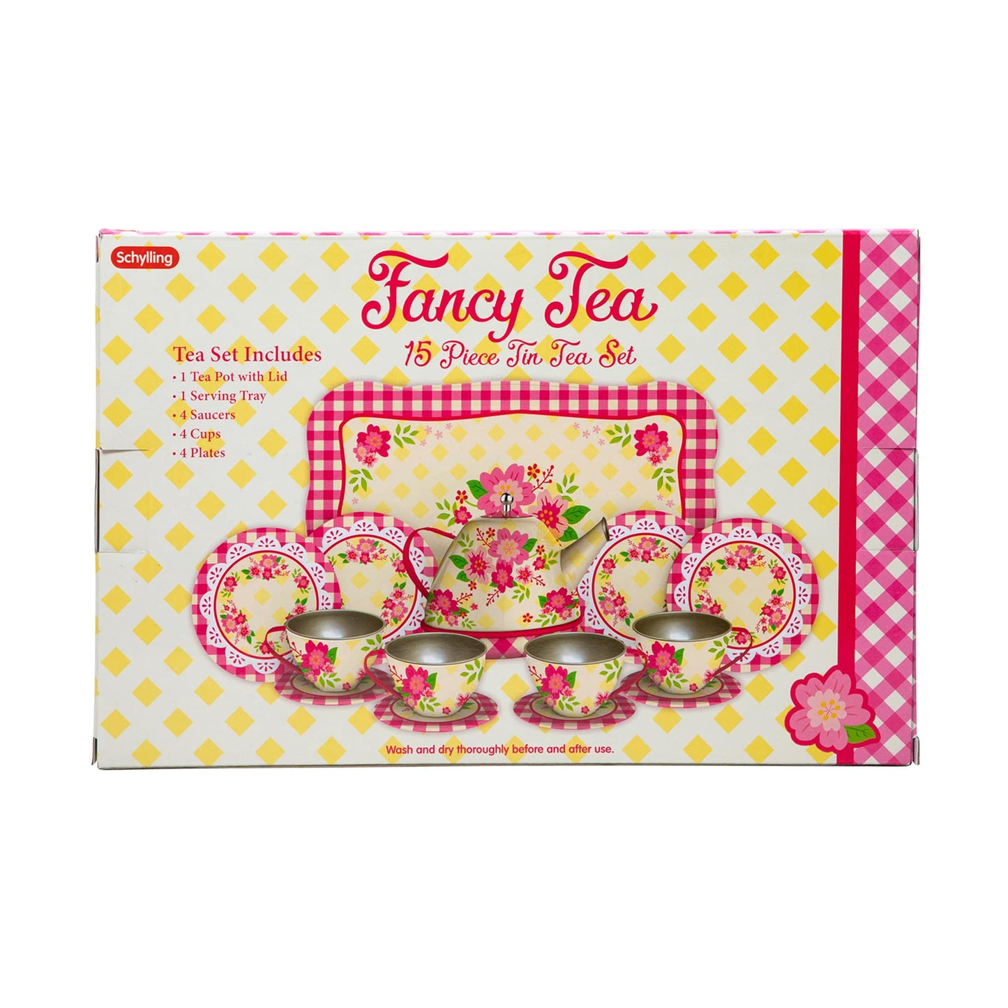 Fancy Tin Tea Set - Doodlebug's Children's Boutique