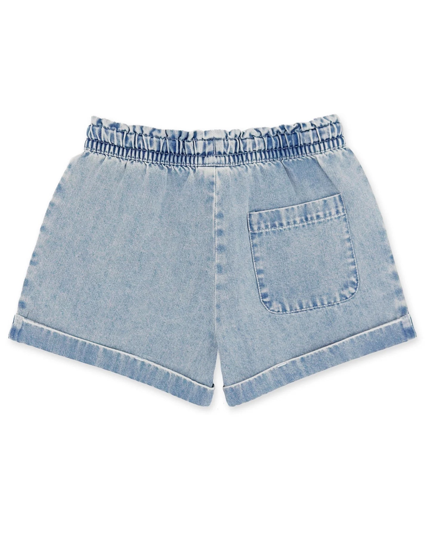 Washed Indigo Salty Shorts - Doodlebug's Children's Boutique