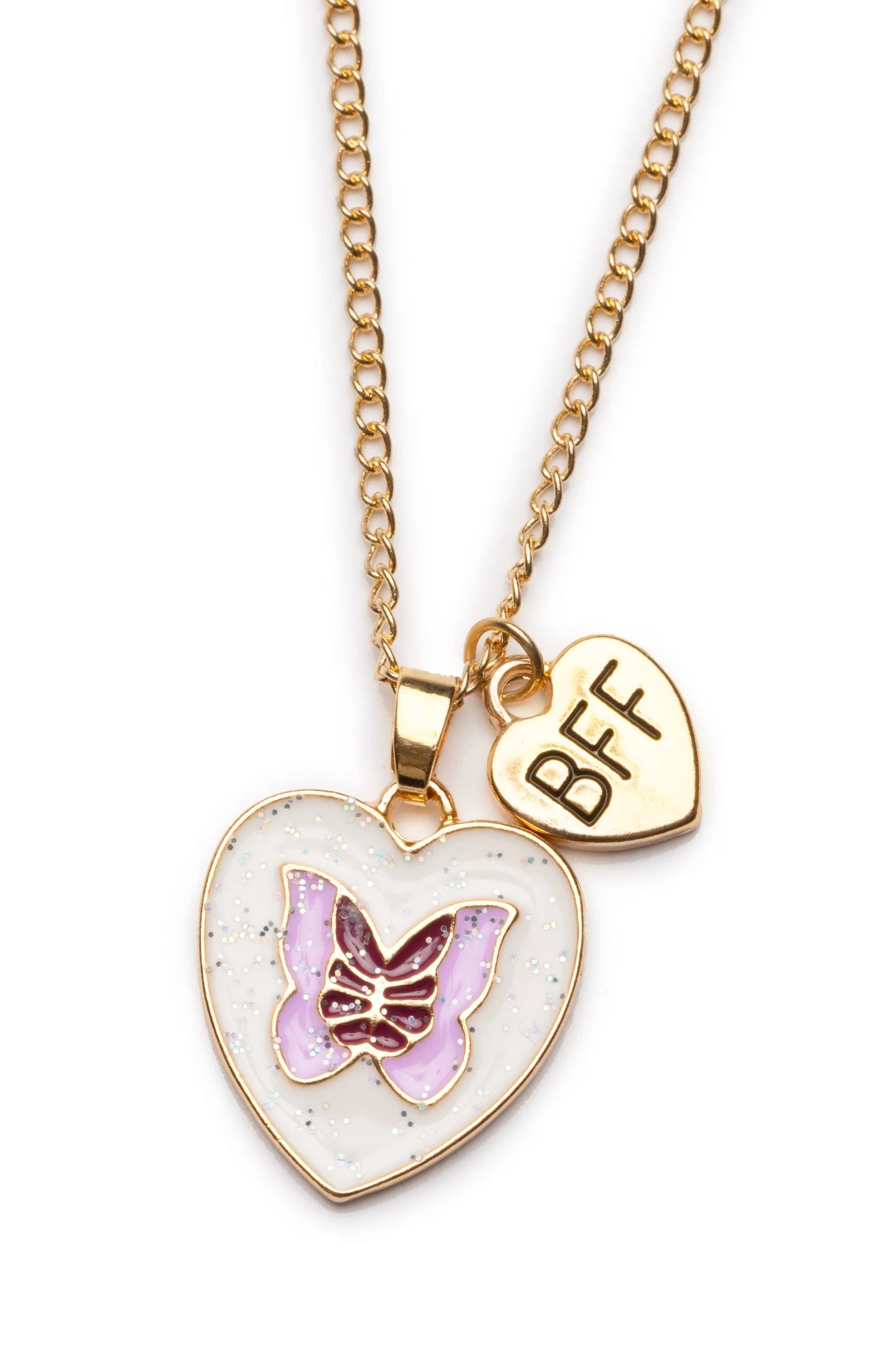 Butterfly BFF Necklace - Doodlebug's Children's Boutique