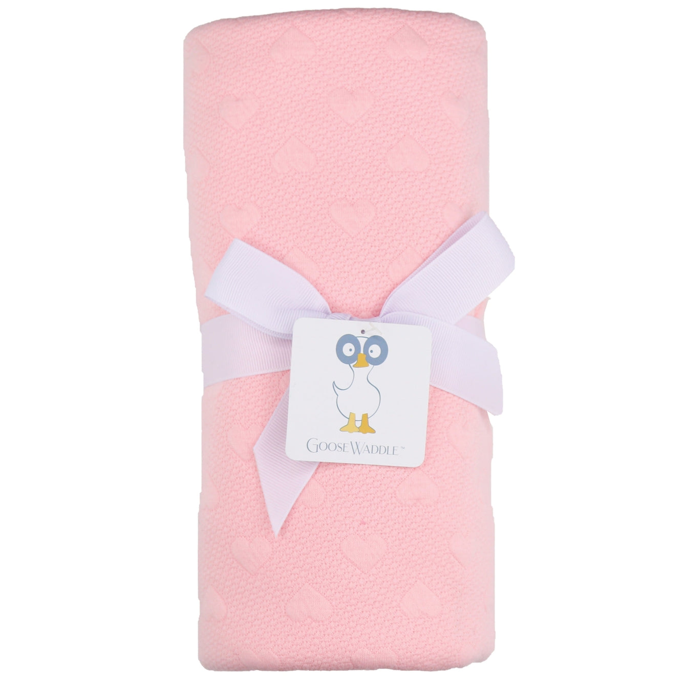 Pink Knit Blanket  - Doodlebug's Children's Boutique