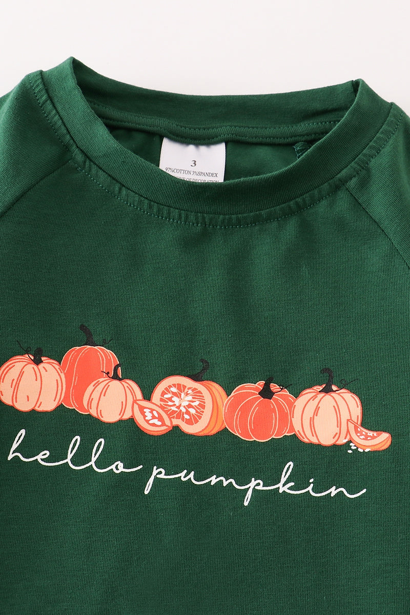 Hello Pumpkin Crewneck - Doodlebug's Children's Boutique
