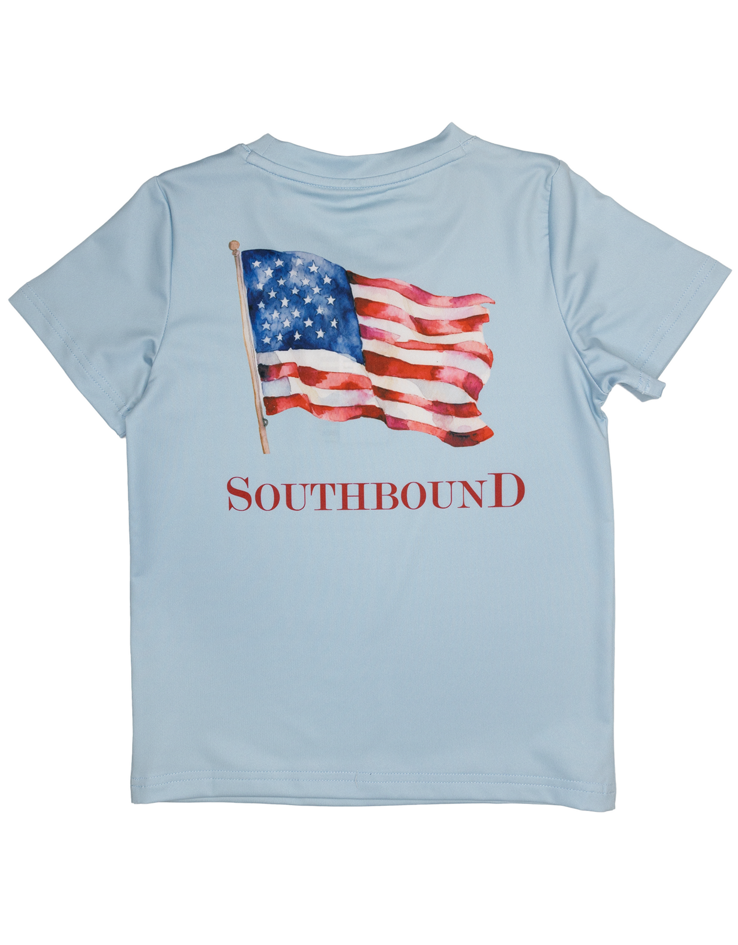 Flag Performance Tee - Doodlebug's Children's Boutique