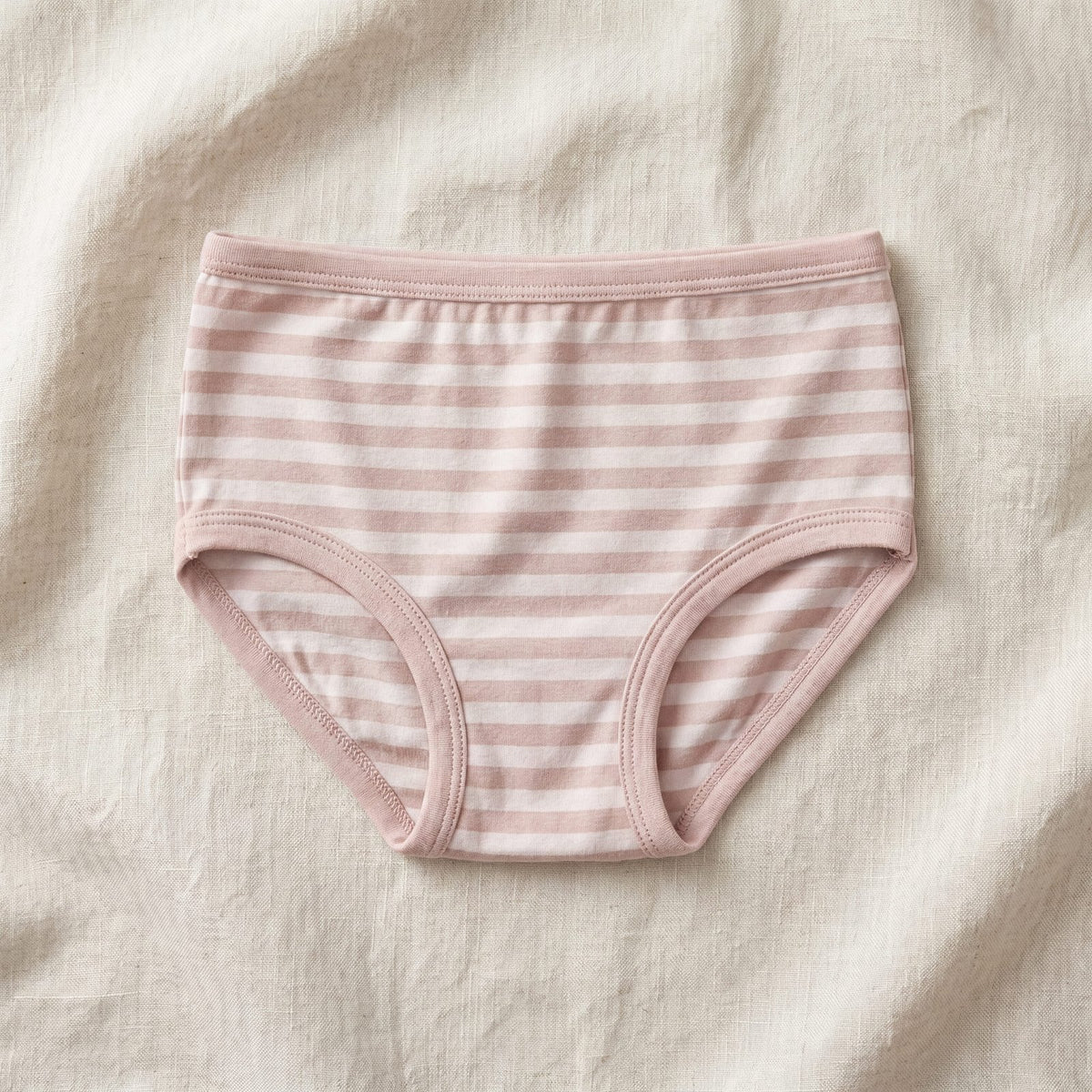 Print Girl's Underwear in Blossom Breeze Stripe - Doodlebug's Children's Boutique