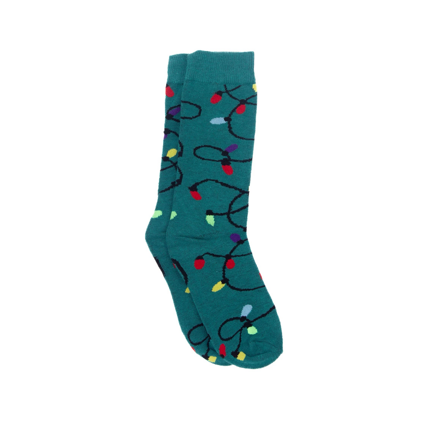 Christmas Lights Lucky Duck Socks - Doodlebug's Children's Boutique