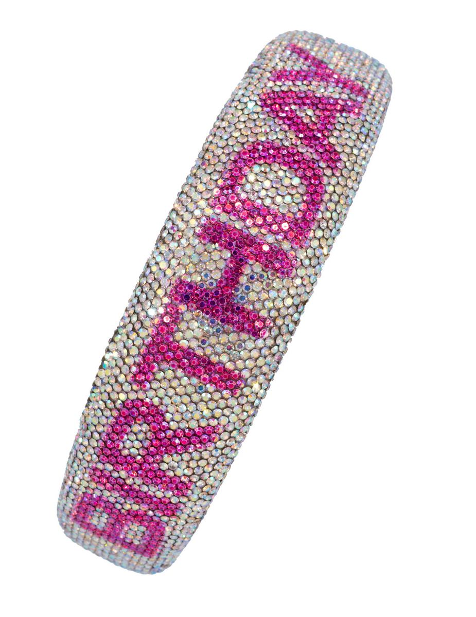 Pink Birthday Crystallized Headband - Doodlebug's Children's Boutique