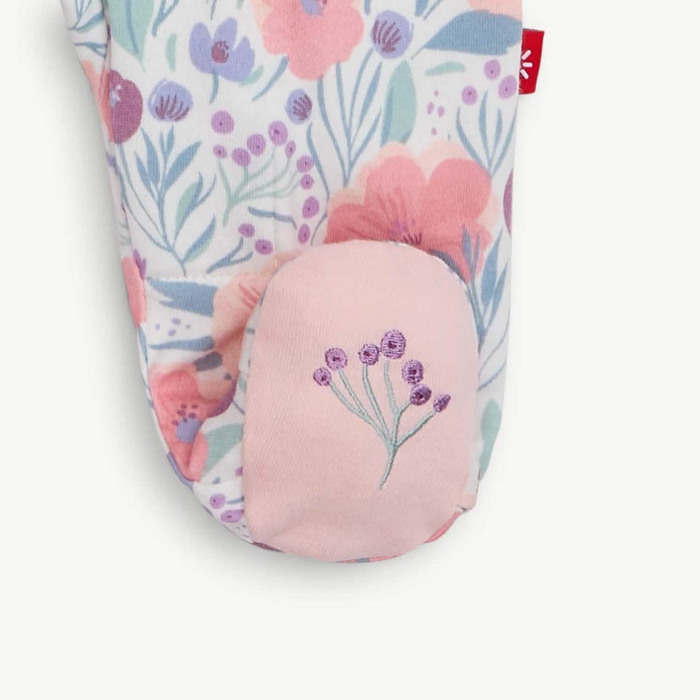 Preemie Whistledon Organic Cotton Magnetic Footie - Doodlebug's Children's Boutique