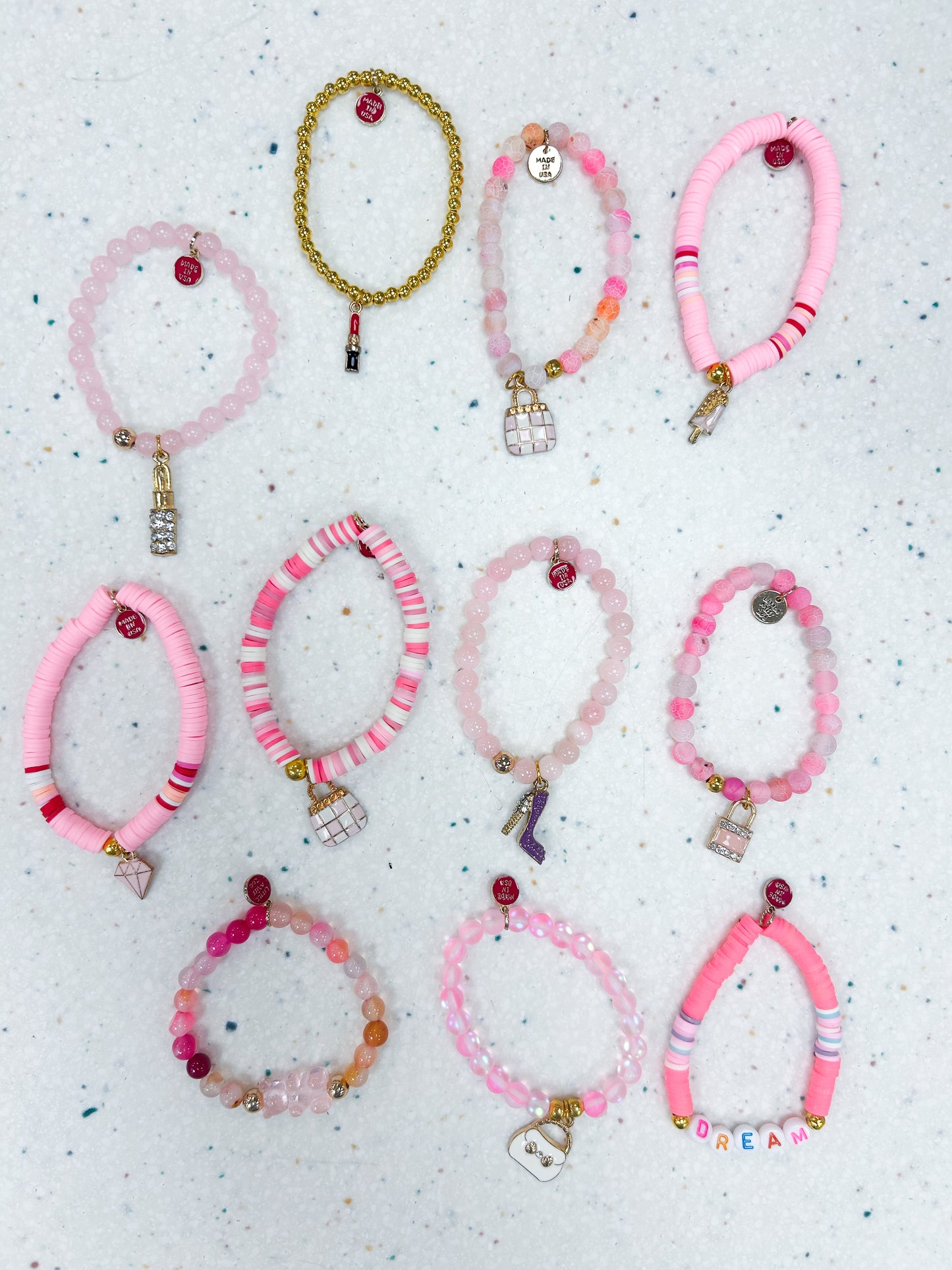 Girl World Stretch Bracelet - Doodlebug's Children's Boutique