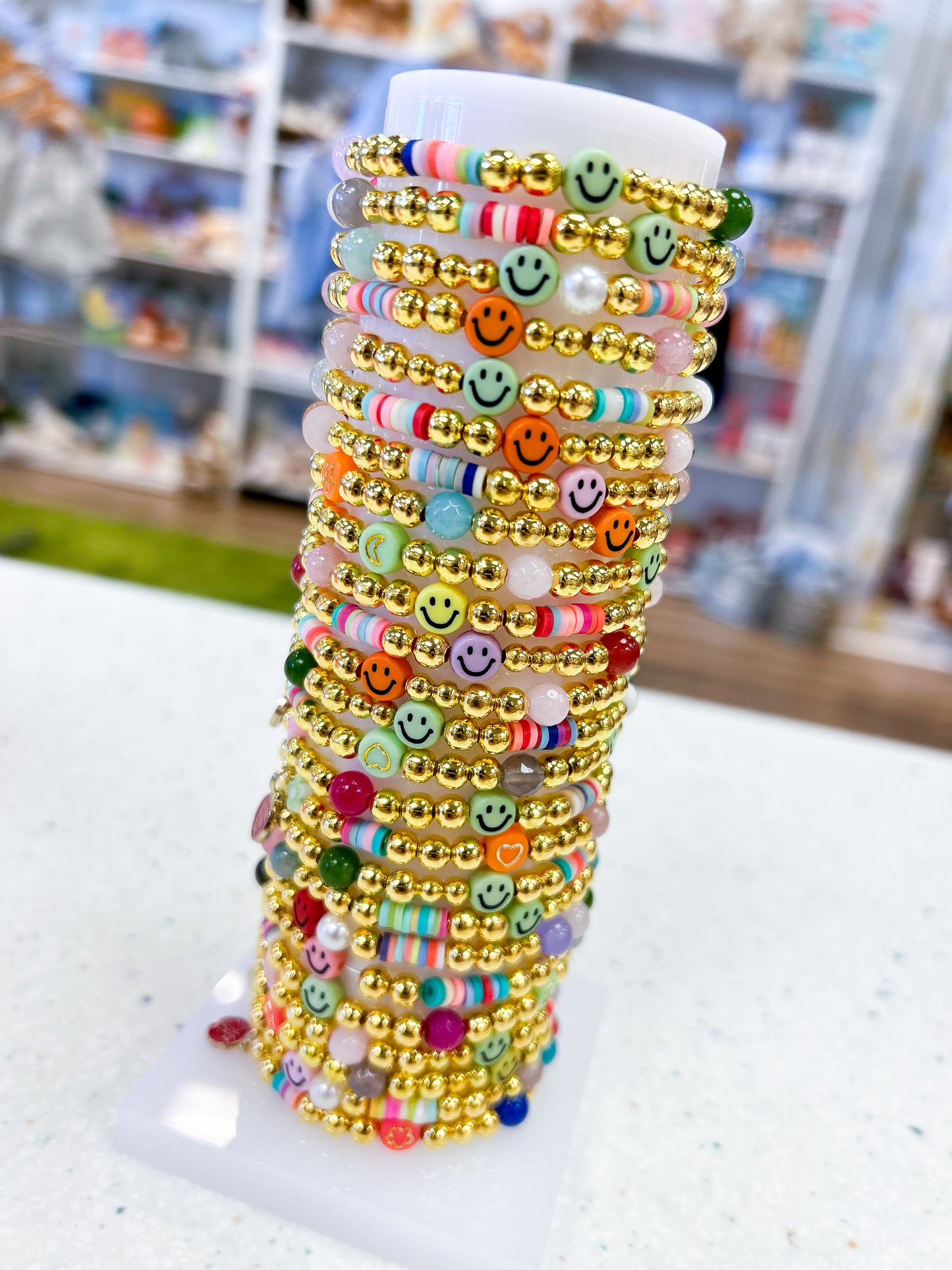 Mixed Media Stretch Bracelet - Doodlebug's Children's Boutique
