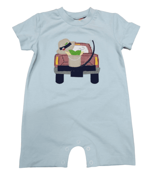 Catch of the Day Romper - Doodlebug's Children's Boutique