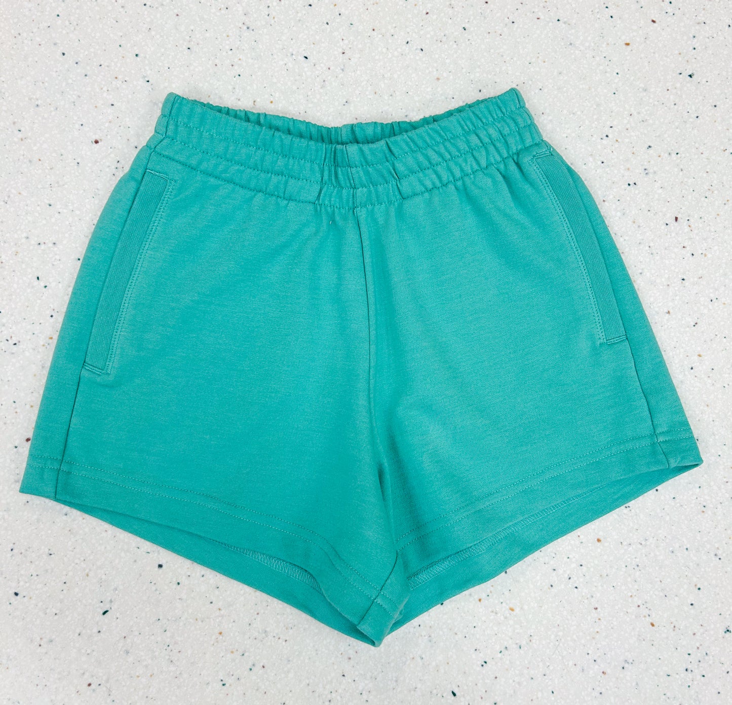 Green Pocket Short - Doodlebug's Children's Boutique