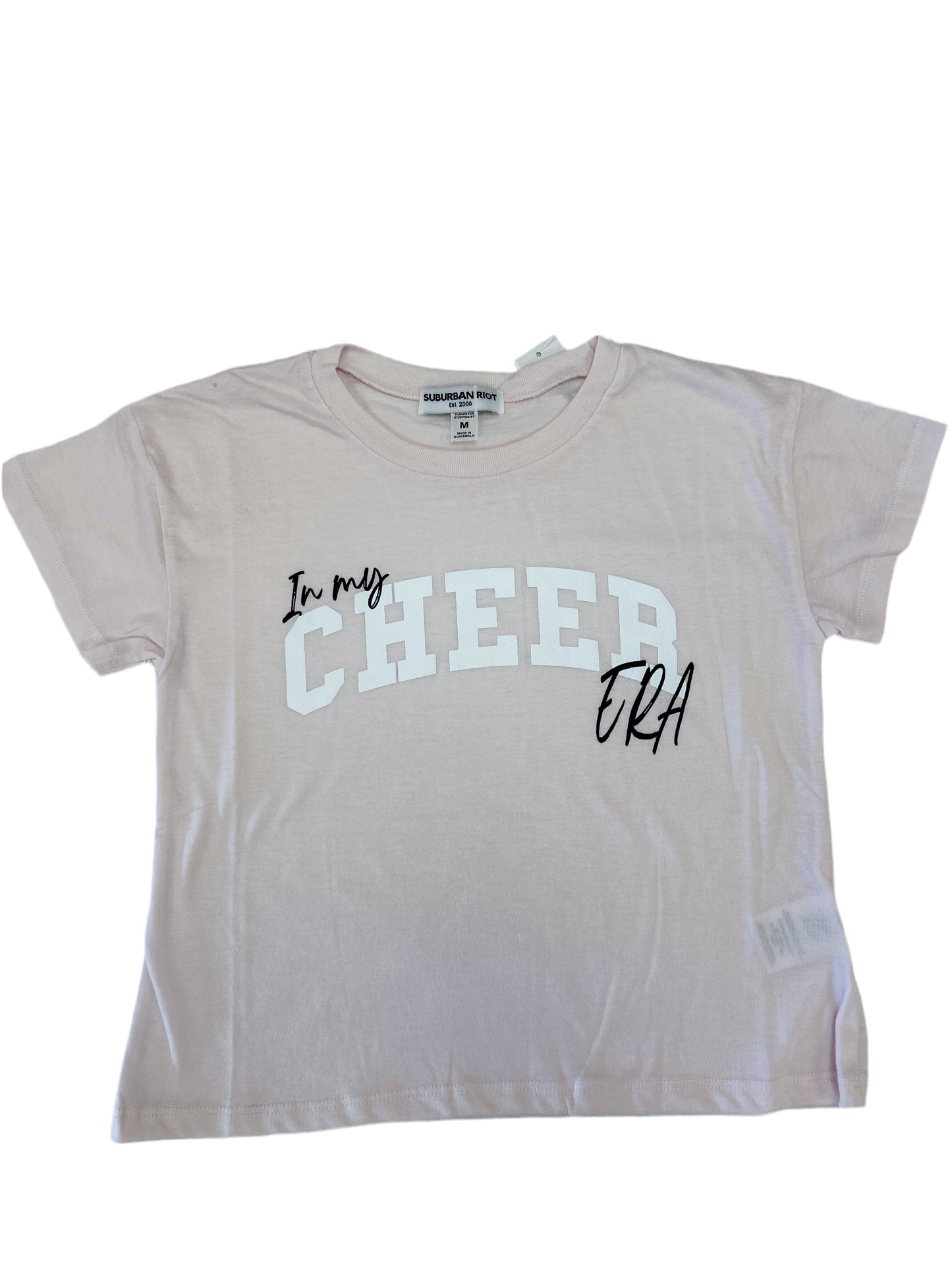 In My Cheer Era Boxy Crop Tee - Doodlebug's Children's Boutique