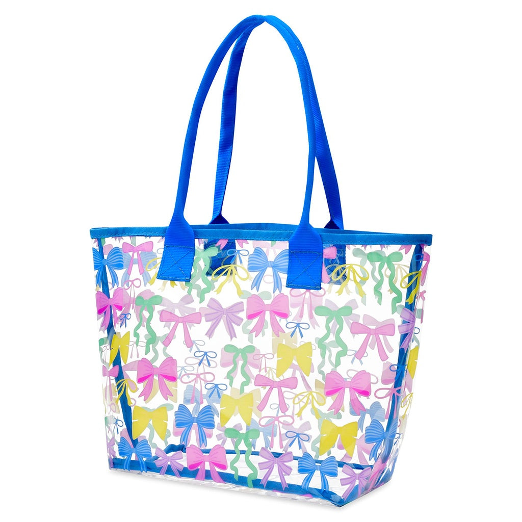 Pretty Bows Clear Tote Bag - Doodlebug's Children's Boutique