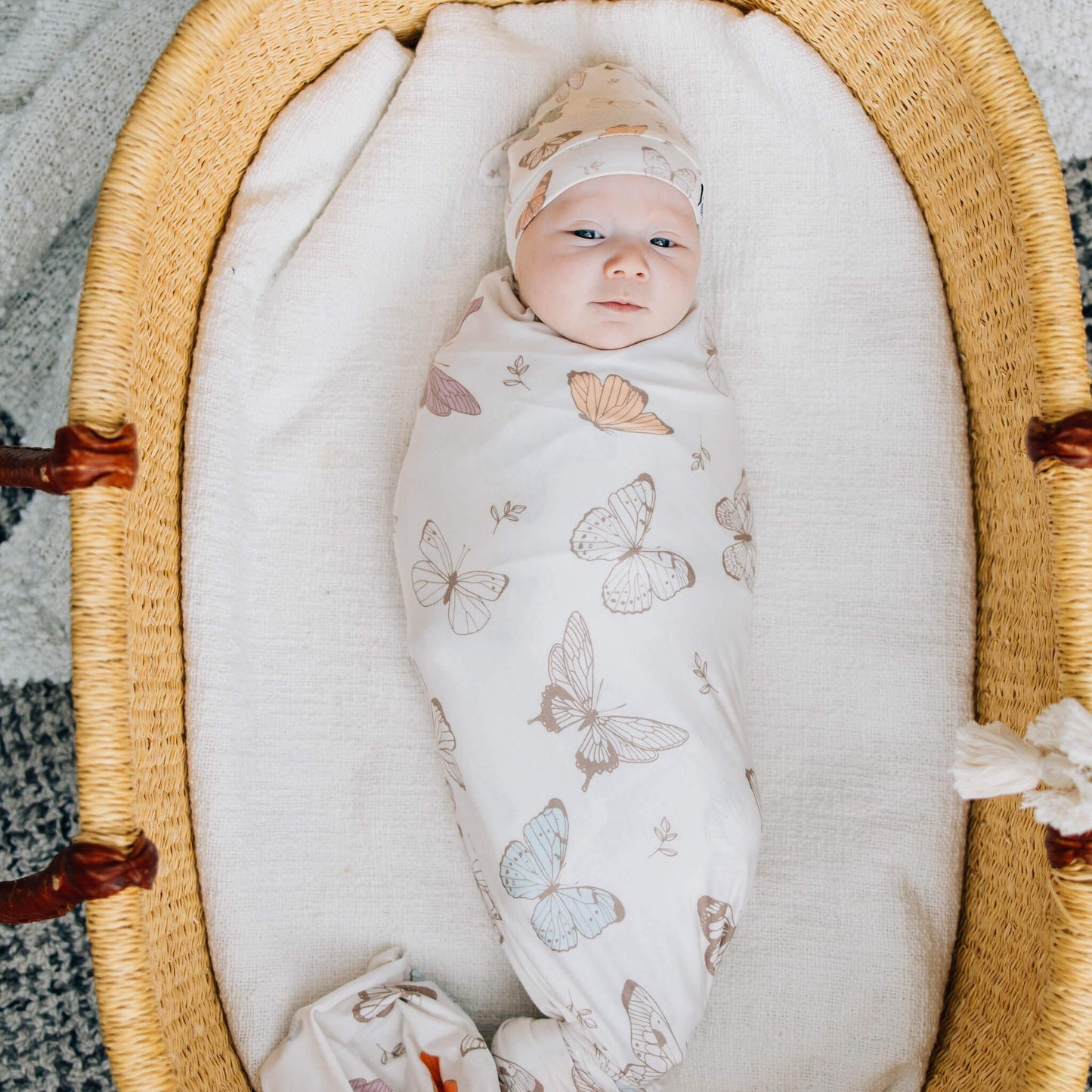 Luna Swaddle Blanket - Doodlebug's Children's Boutique