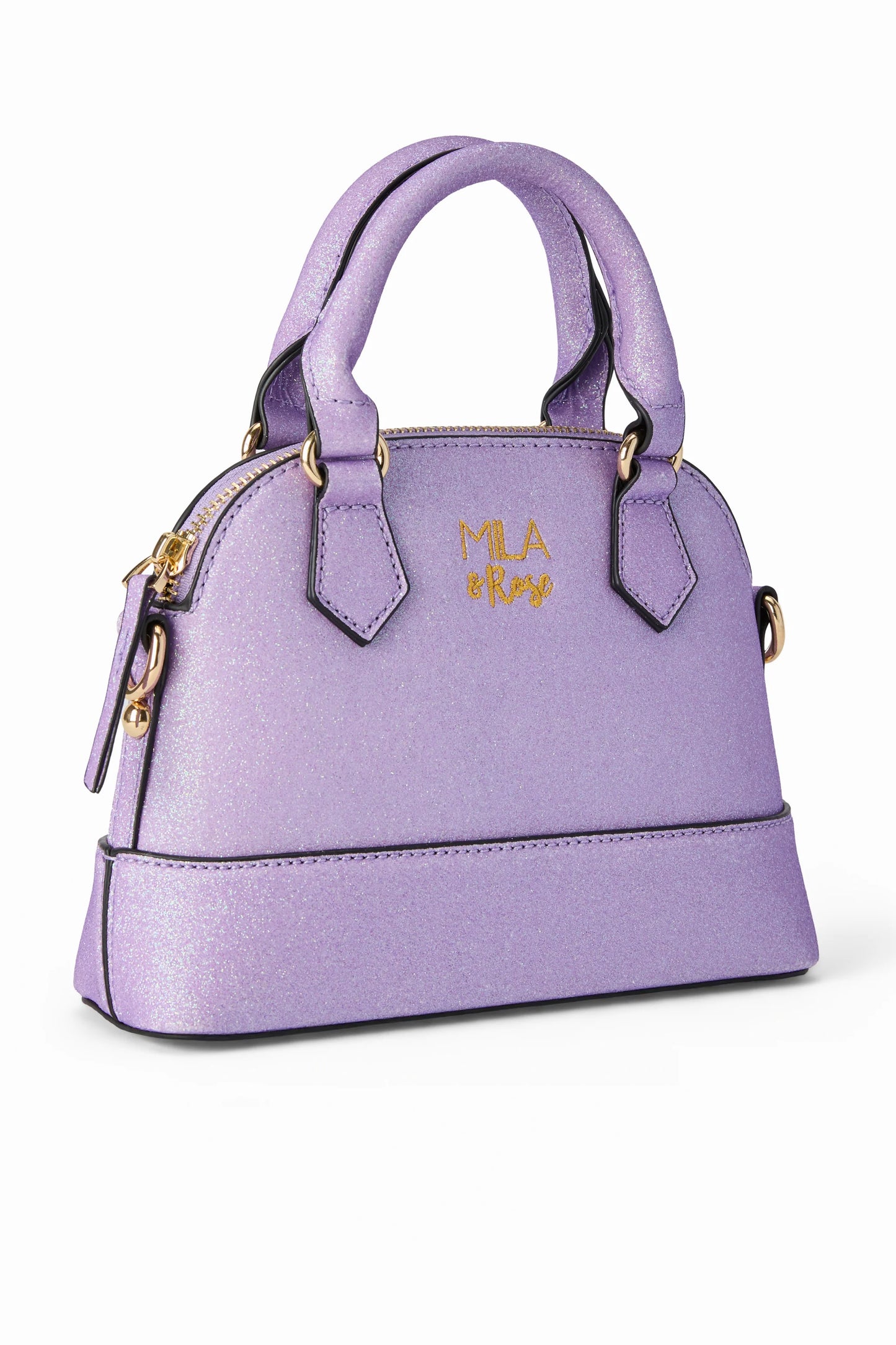 Lavender Glitter Purse - Doodlebug's Children's Boutique