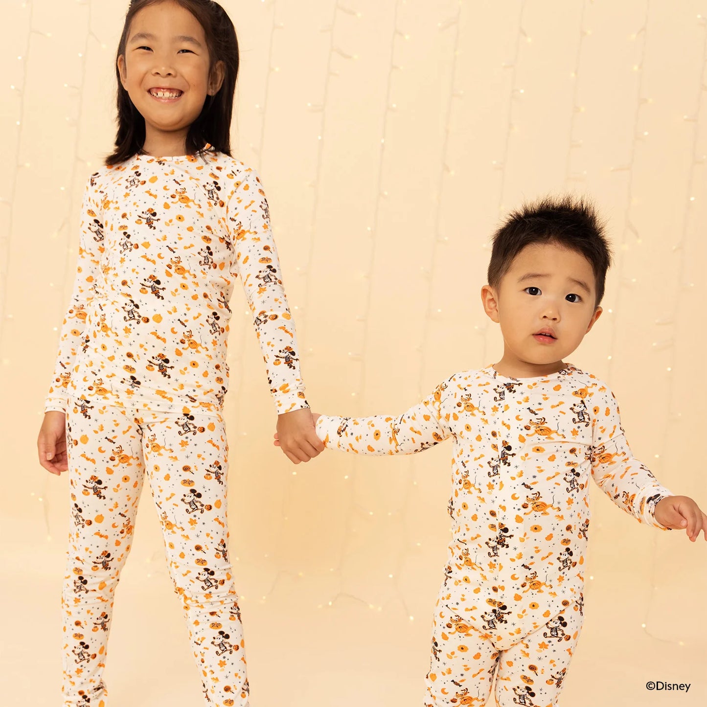 Mickey's Spooky Season Modal Magnetic 2 Piece Pajamas - Doodlebug's Children's Boutique
