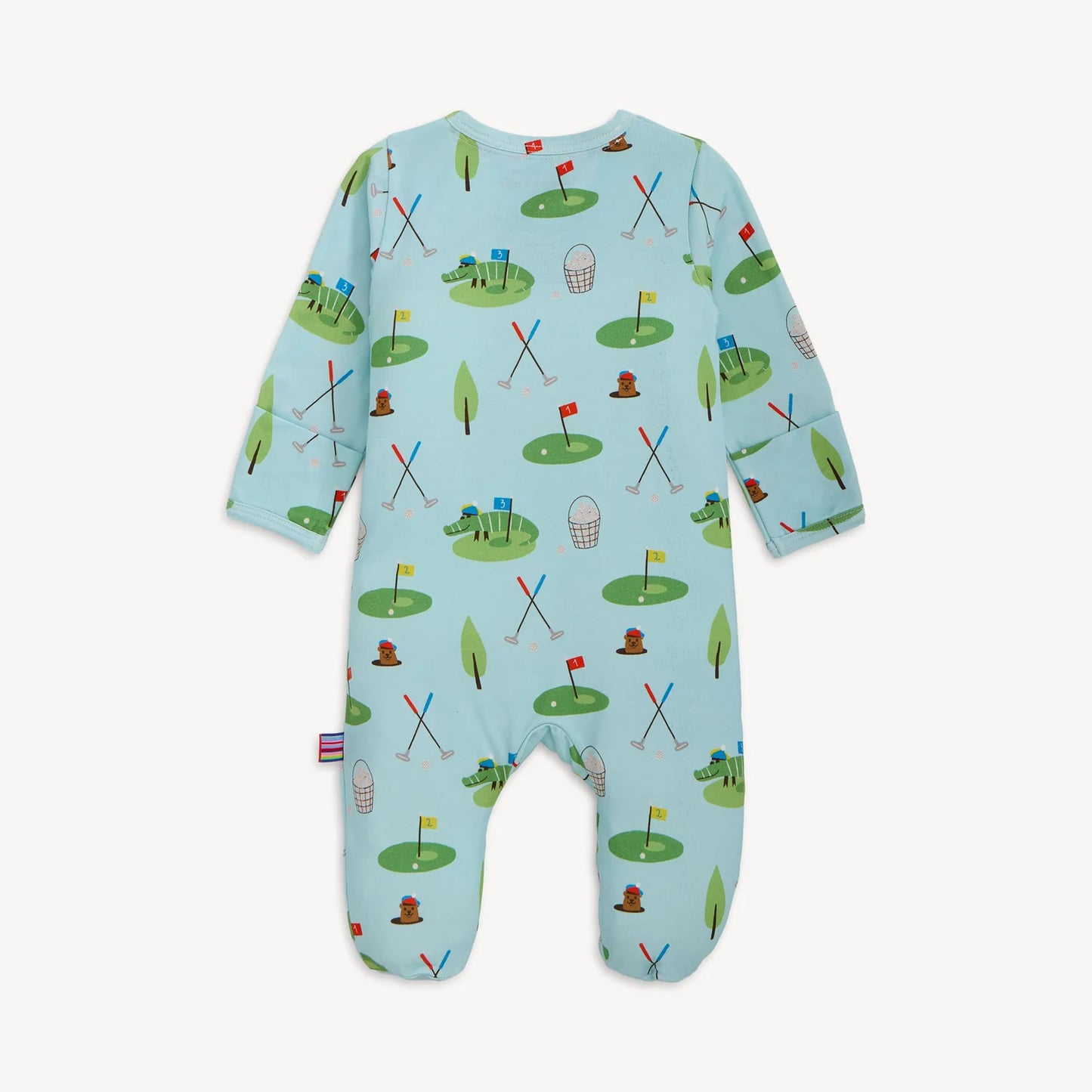 Gopher It Modal Magnetic Footie - Doodlebug's Children's Boutique