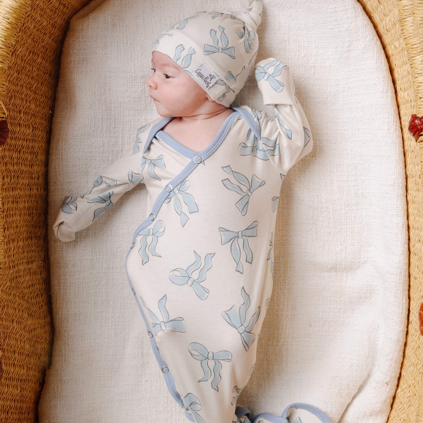 Daphne Knotted Gown - Doodlebug's Children's Boutique