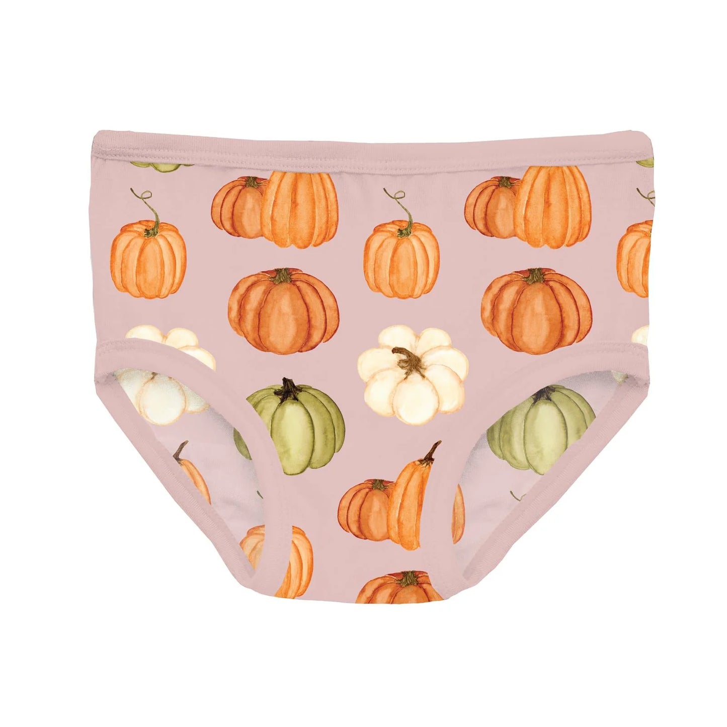 Print Girl's Underwear Set of 3 in Sunflower, Rose, & Pumpkin - Doodlebug's Children's Boutique