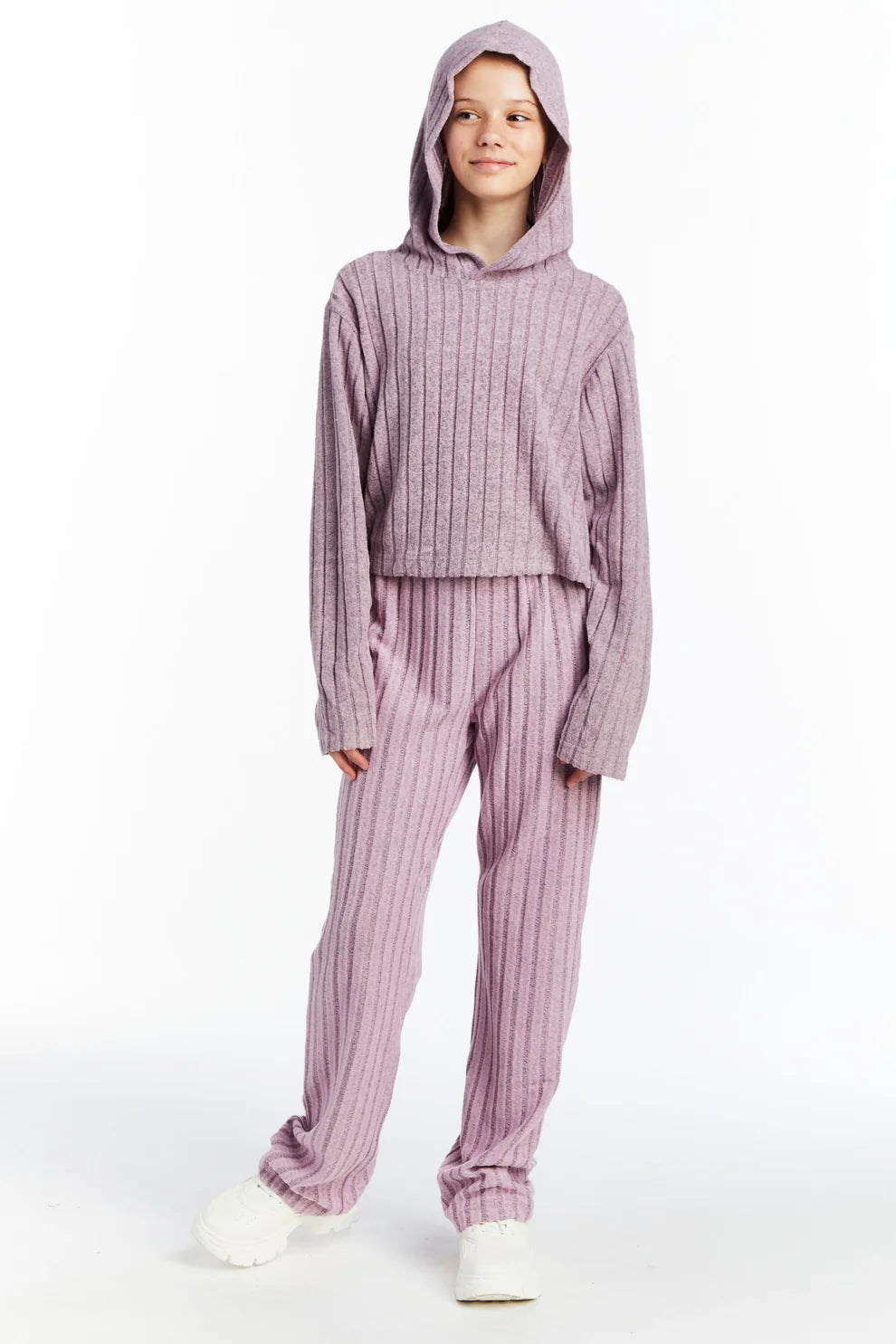 Pull On Lounge Set in Lavender - Doodlebug's Children's Boutique