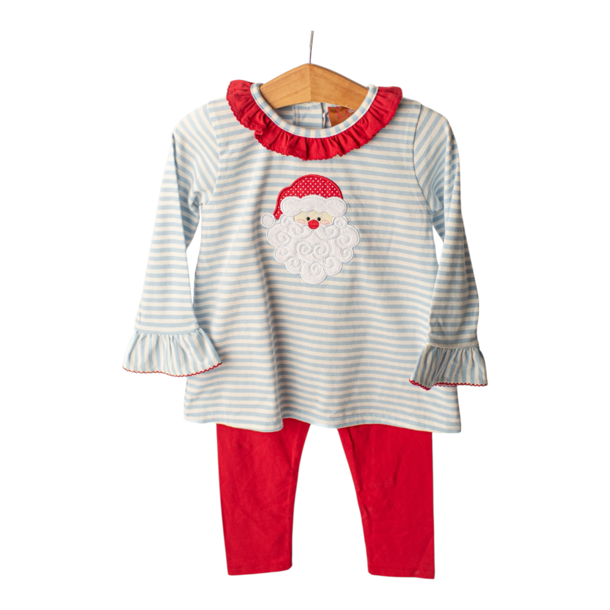 Ho Ho Ho Applique Legging Set - Doodlebug's Children's Boutique