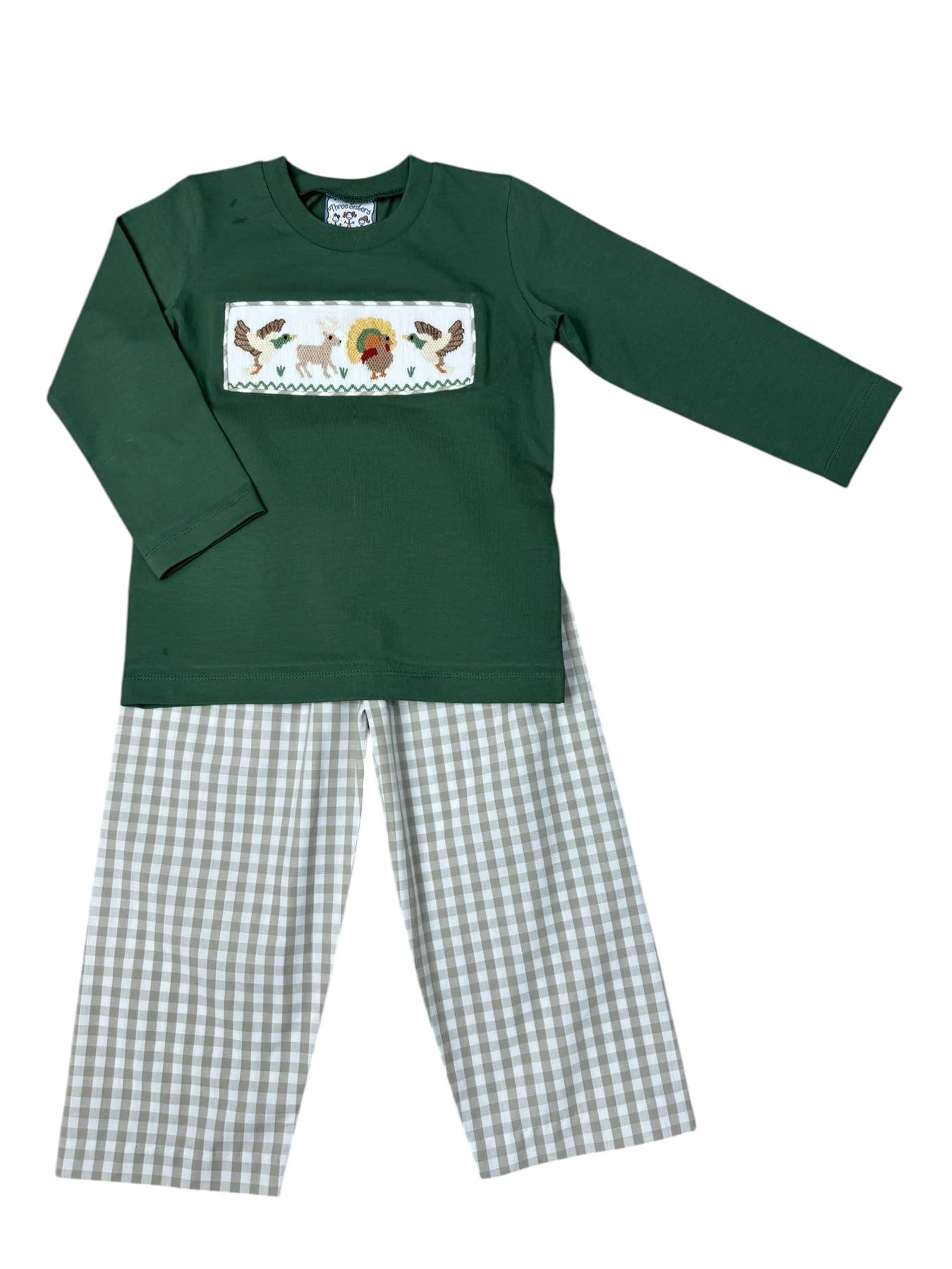 Boy's Life Smocked Pants Set - Doodlebug's Children's Boutique