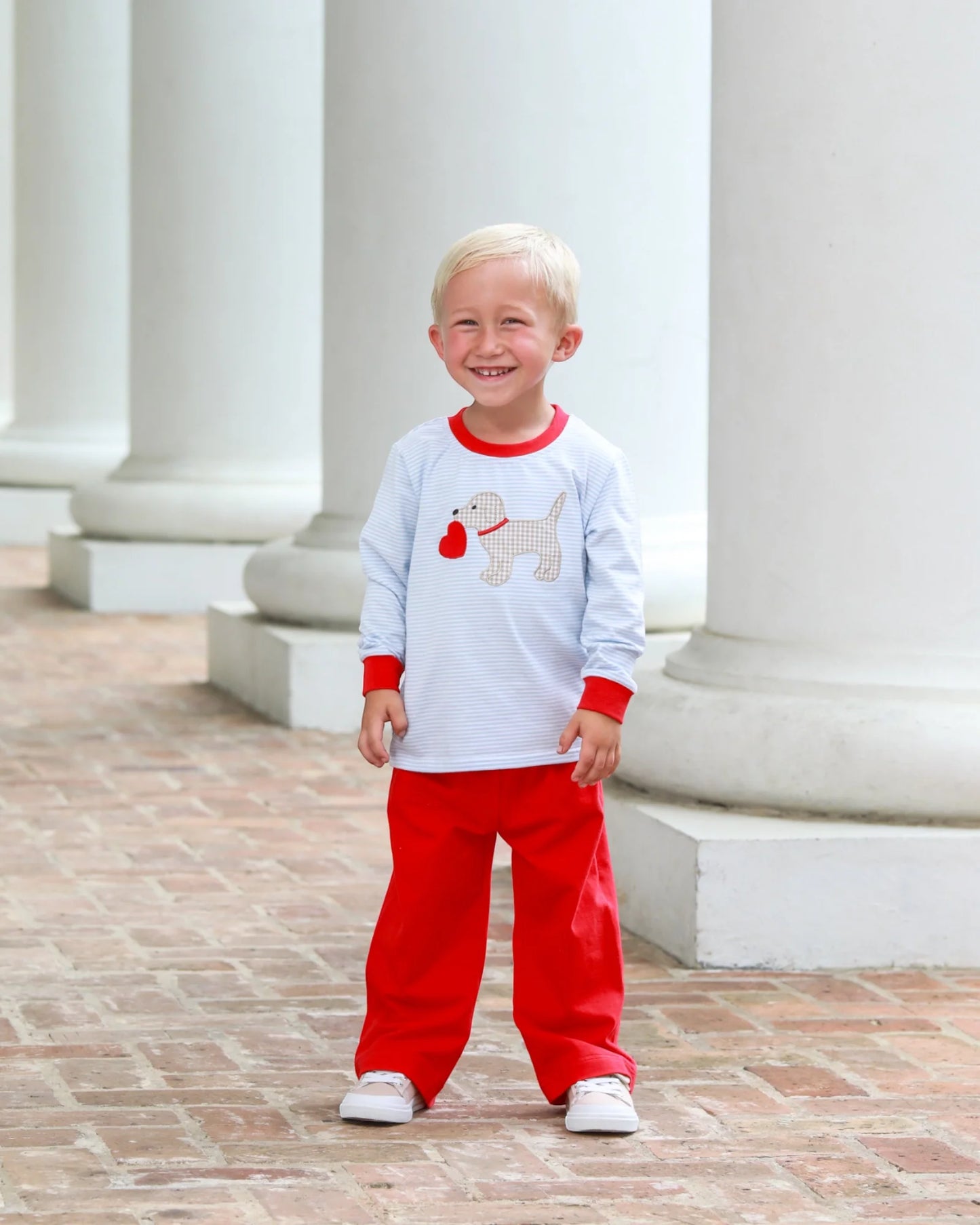 Puppy Love Pants Set - Doodlebug's Children's Boutique