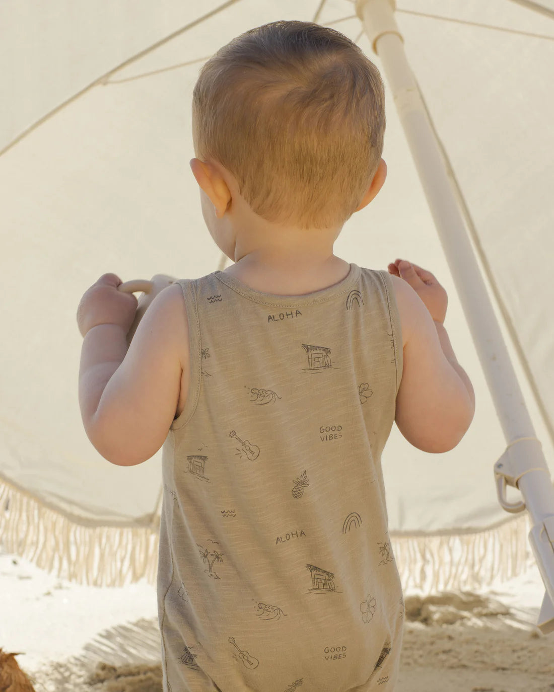 Sleeveless One-Piece in Hawaii - Doodlebug's Children's Boutique