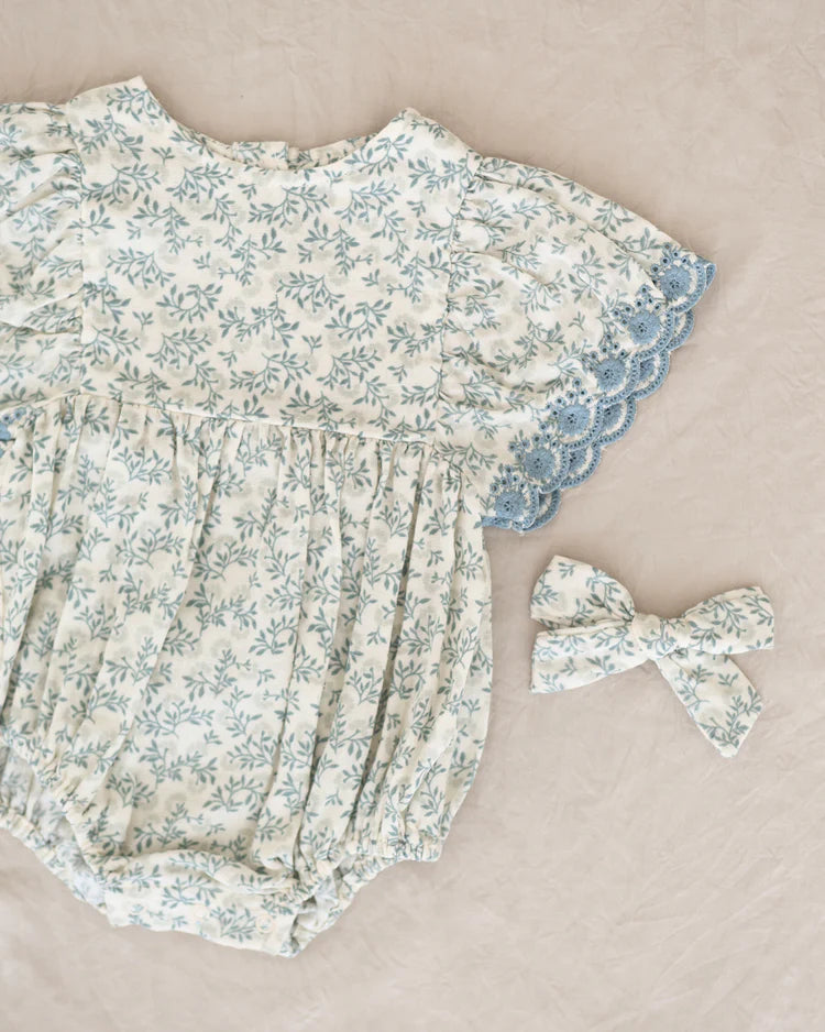 Hair Bow in Blossom - Doodlebug's Children's Boutique